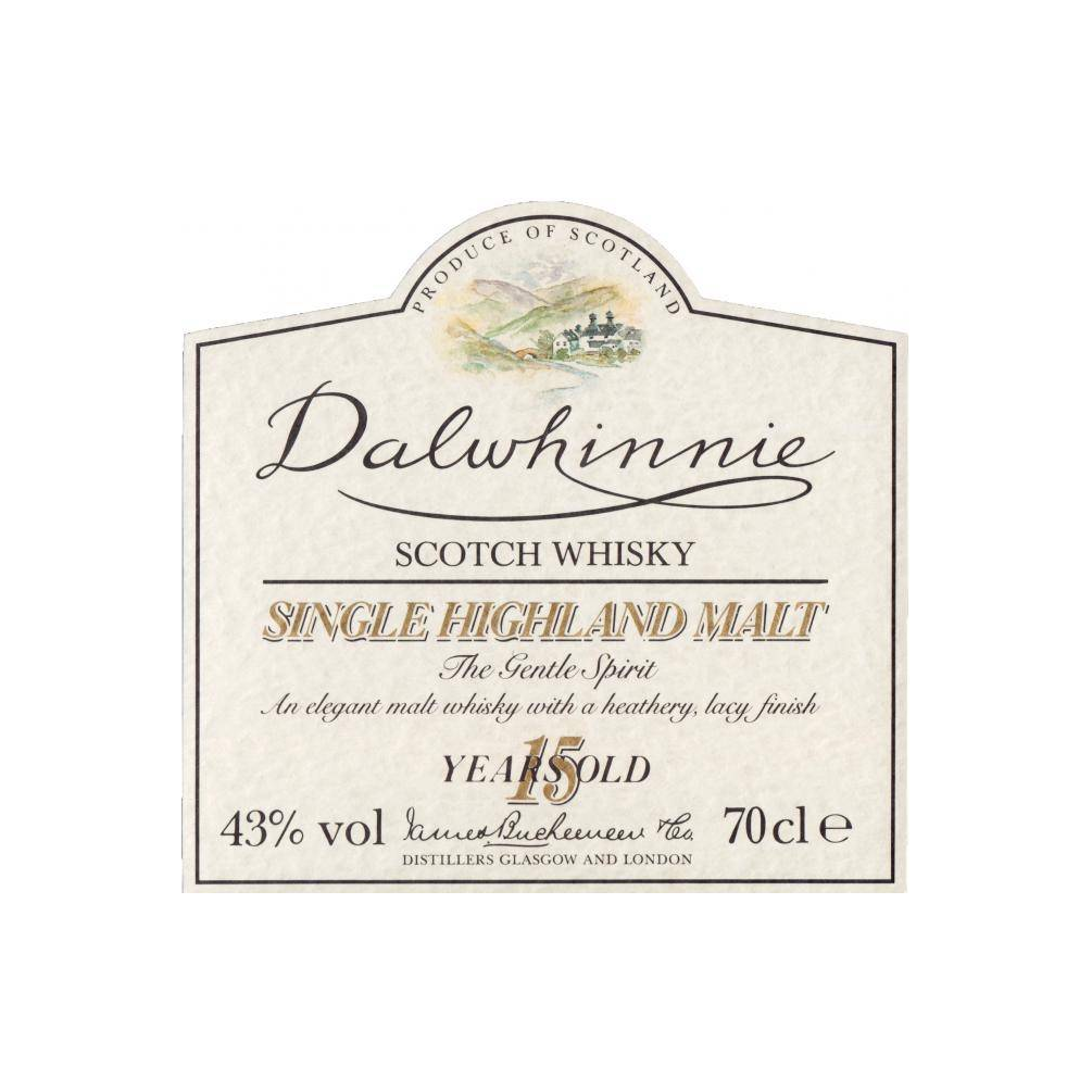Dalwhinnie 15 Years Single Malt Whisky 2