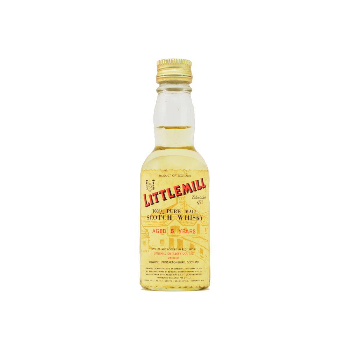 Littlemill 5 Years Single Malt Whisky 2