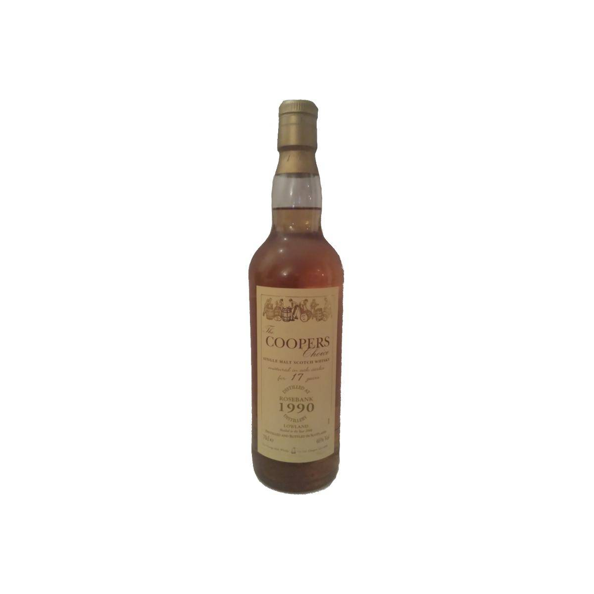 Rosebank The Cooper's Choice 1990 17 Years Single Malt Whisky