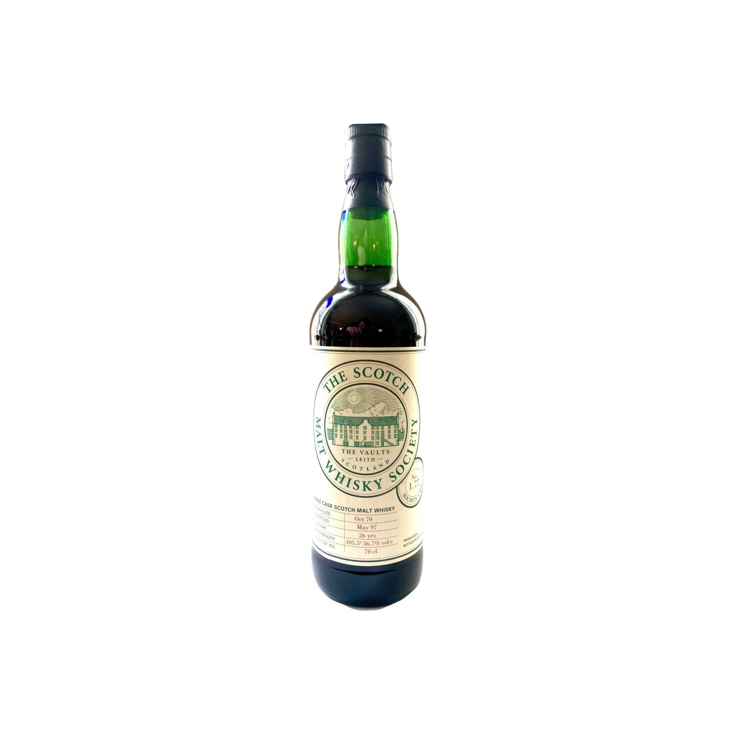 The Scotch Malt Whisky Society 1970 26 Years Single Malt Whisky