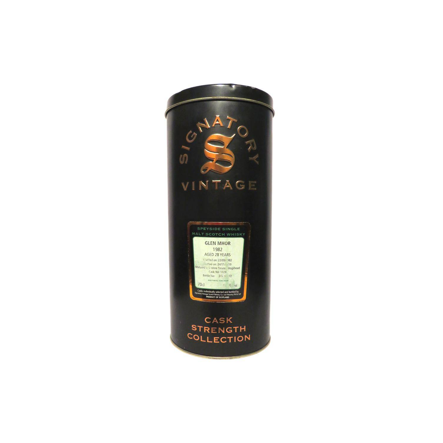 Glen Mhor Cask Strength Collection 1982 28 Years Single Malt Whisky 3