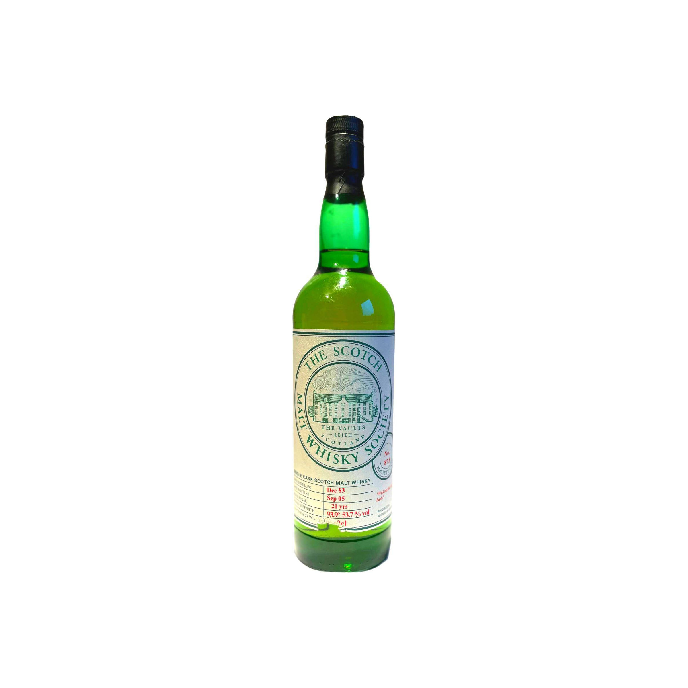 The Scotch Malt Whisky Society 1983 21 Years Single Malt Whisky