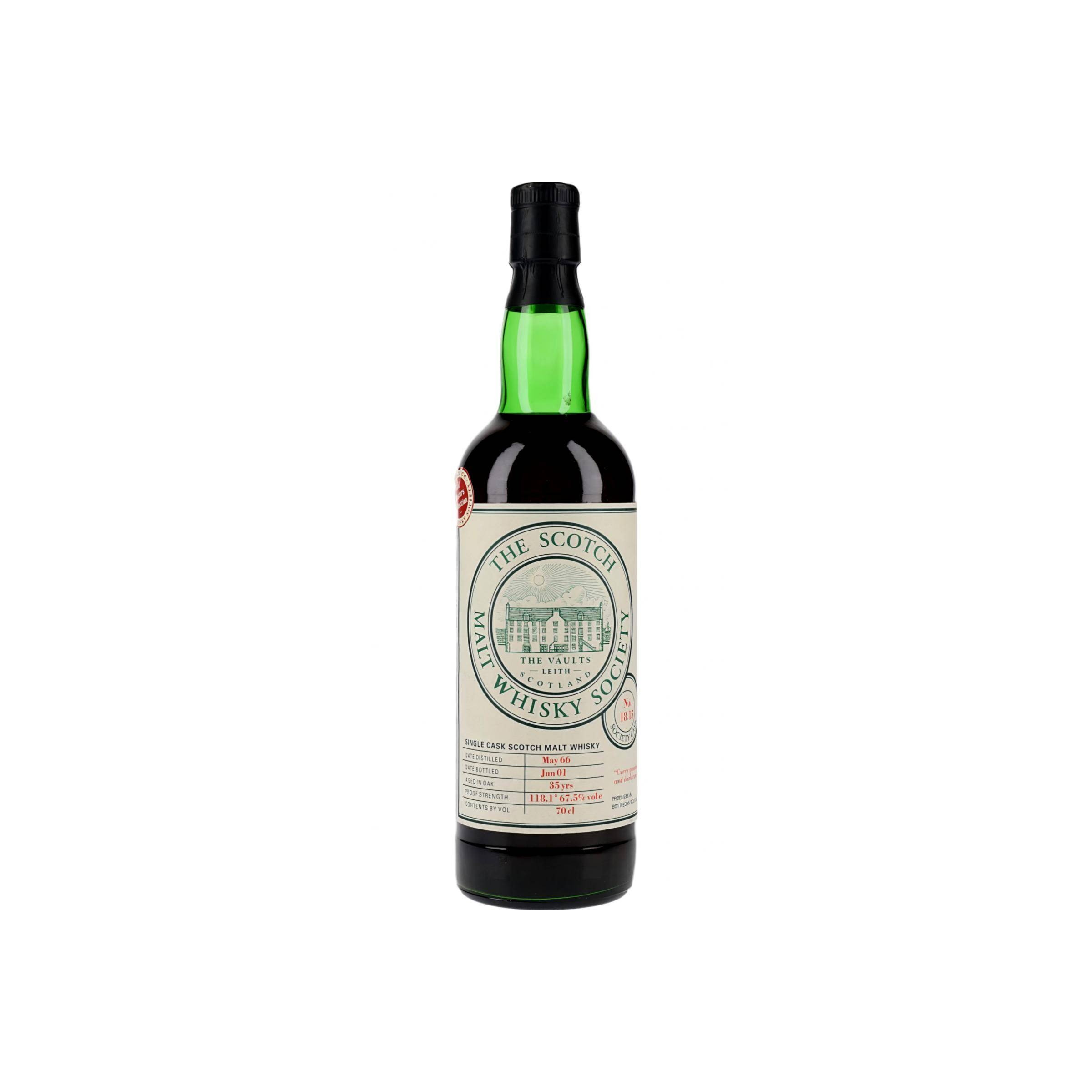 The Scotch Malt Whisky Society 1966 35 Years Single Malt Whisky