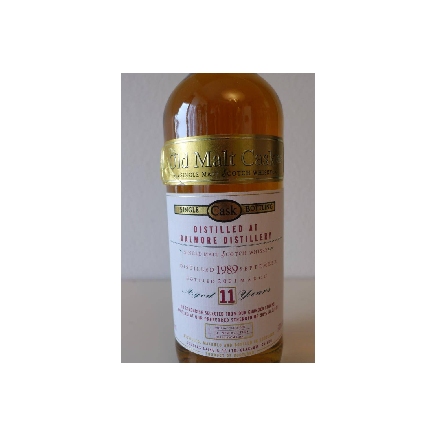 The Dalmore Old Malt Cask 1989 11 Years Single Malt Whisky 3