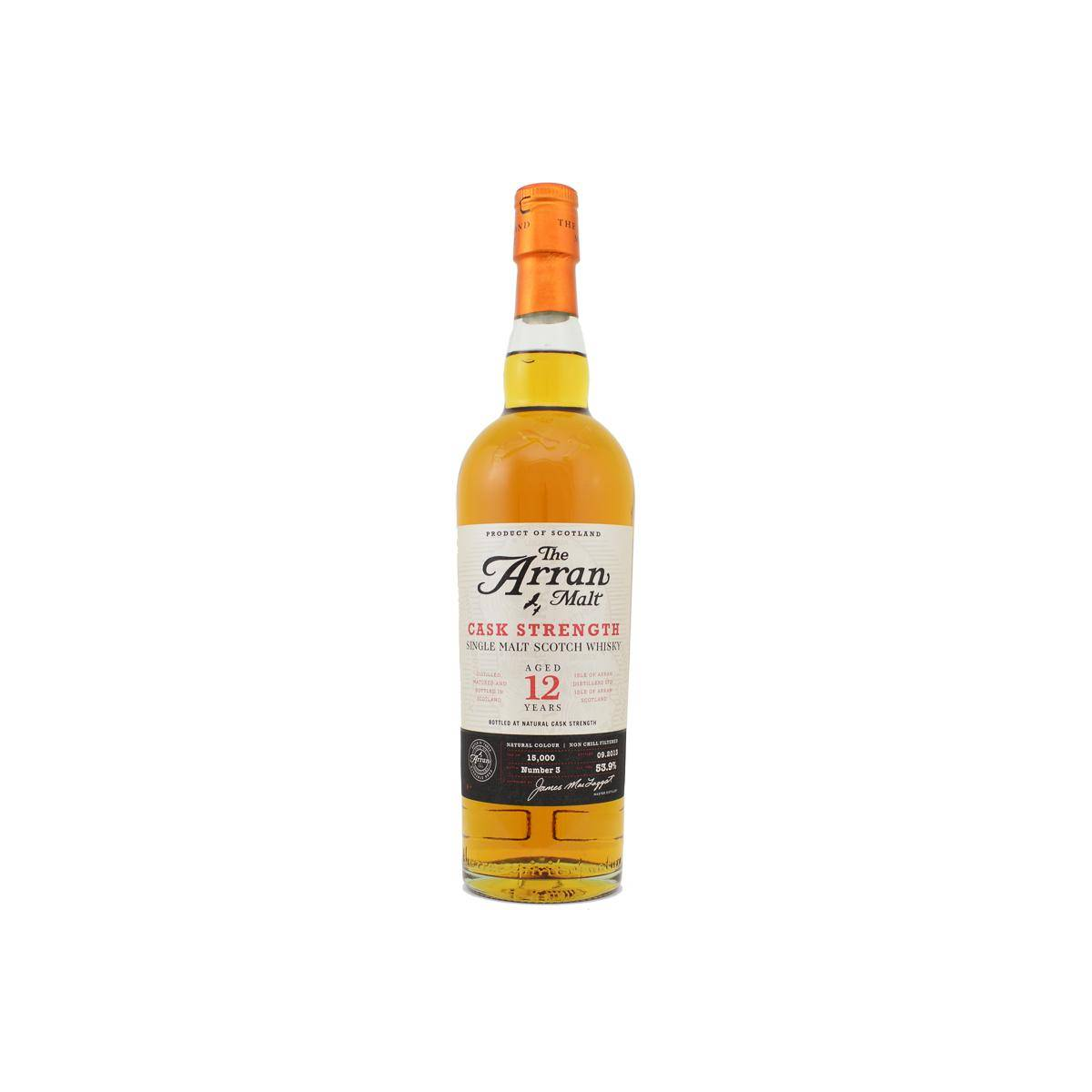 Arran Cask Strength Collection 12 Years Single Malt Whisky
