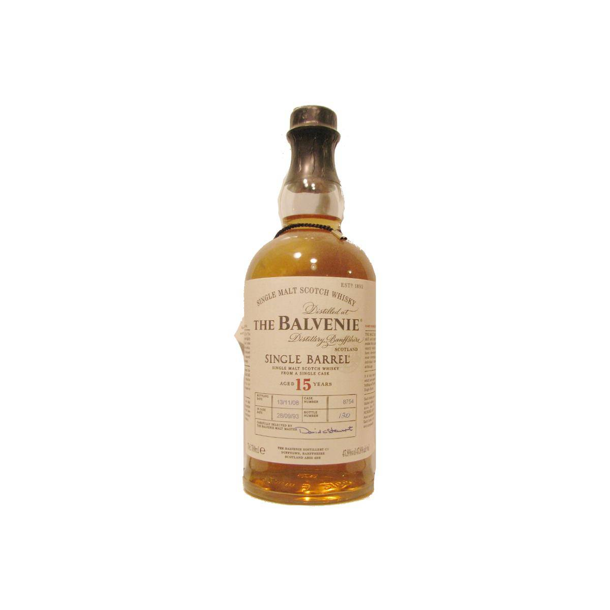 The Balvenie Single Cask 1993 15 Years Single Malt Whisky