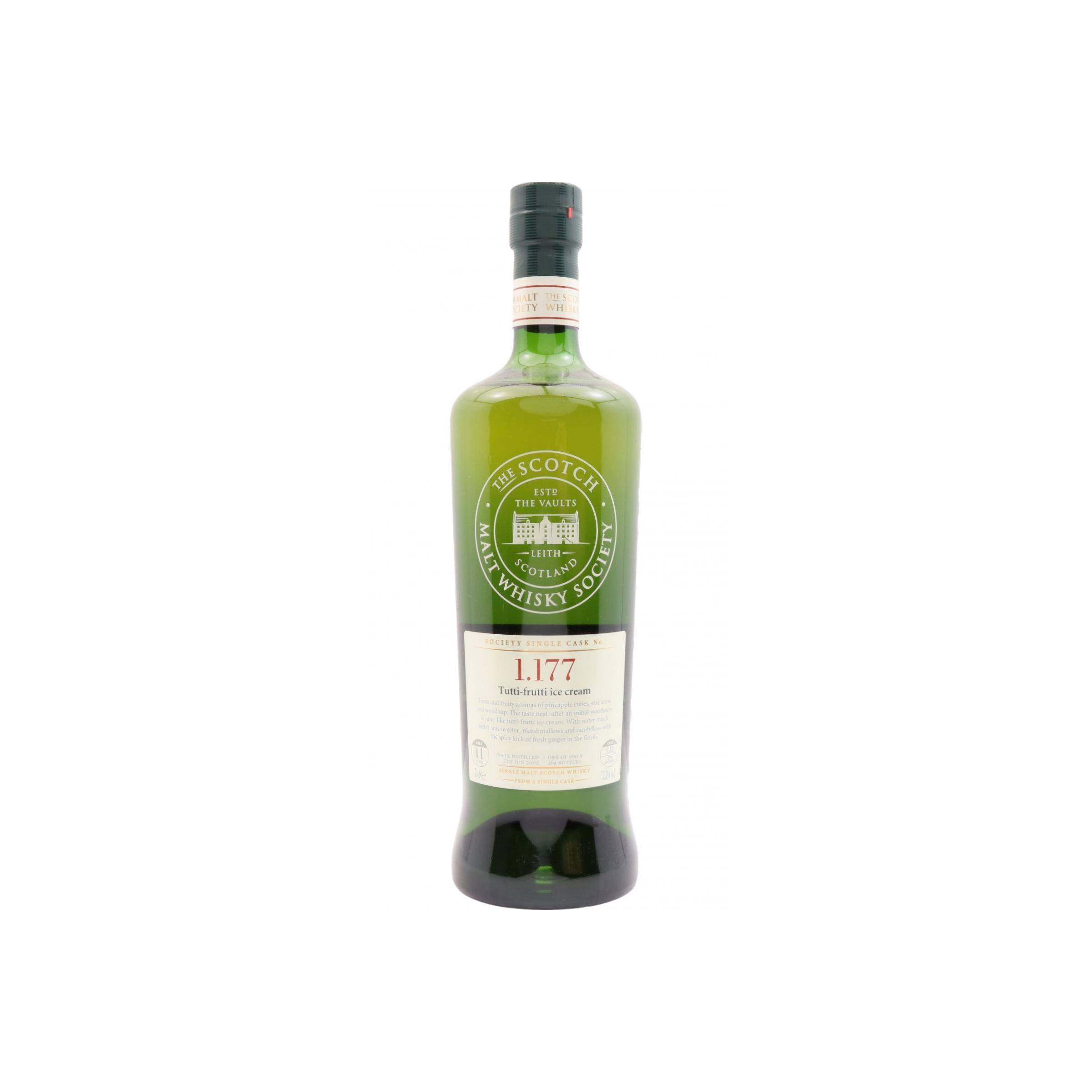 The Scotch Malt Whisky Society 2002 11 Years Single Malt Whisky