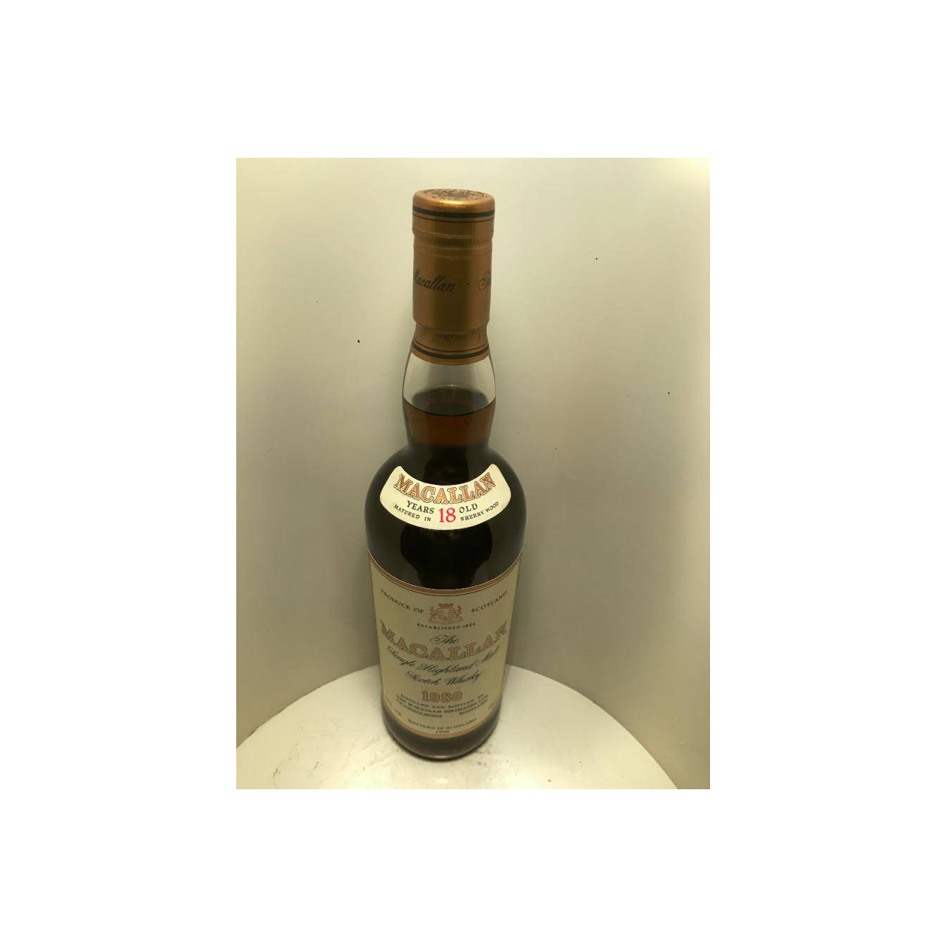 The Macallan 1980 18 Years Single Malt Whisky 2