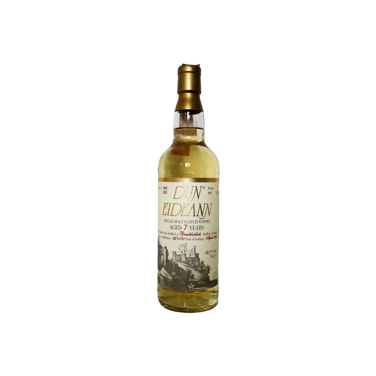 Bruichladdich 1991 7 Years Single Malt Whisky