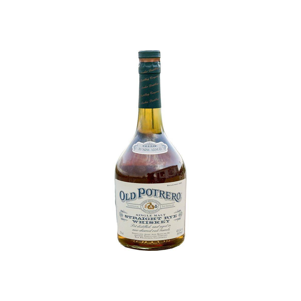 Old Potrero Single Malt Straight Rye Whiskey