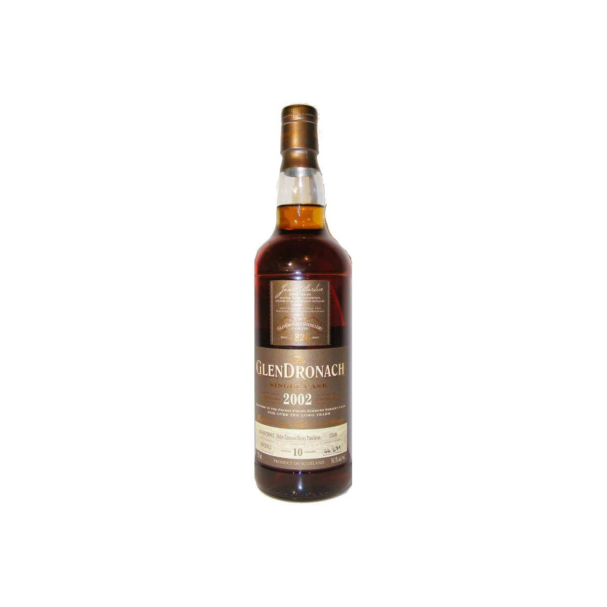 GlenDronach Single Cask 2002 10 Years Single Malt Whisky