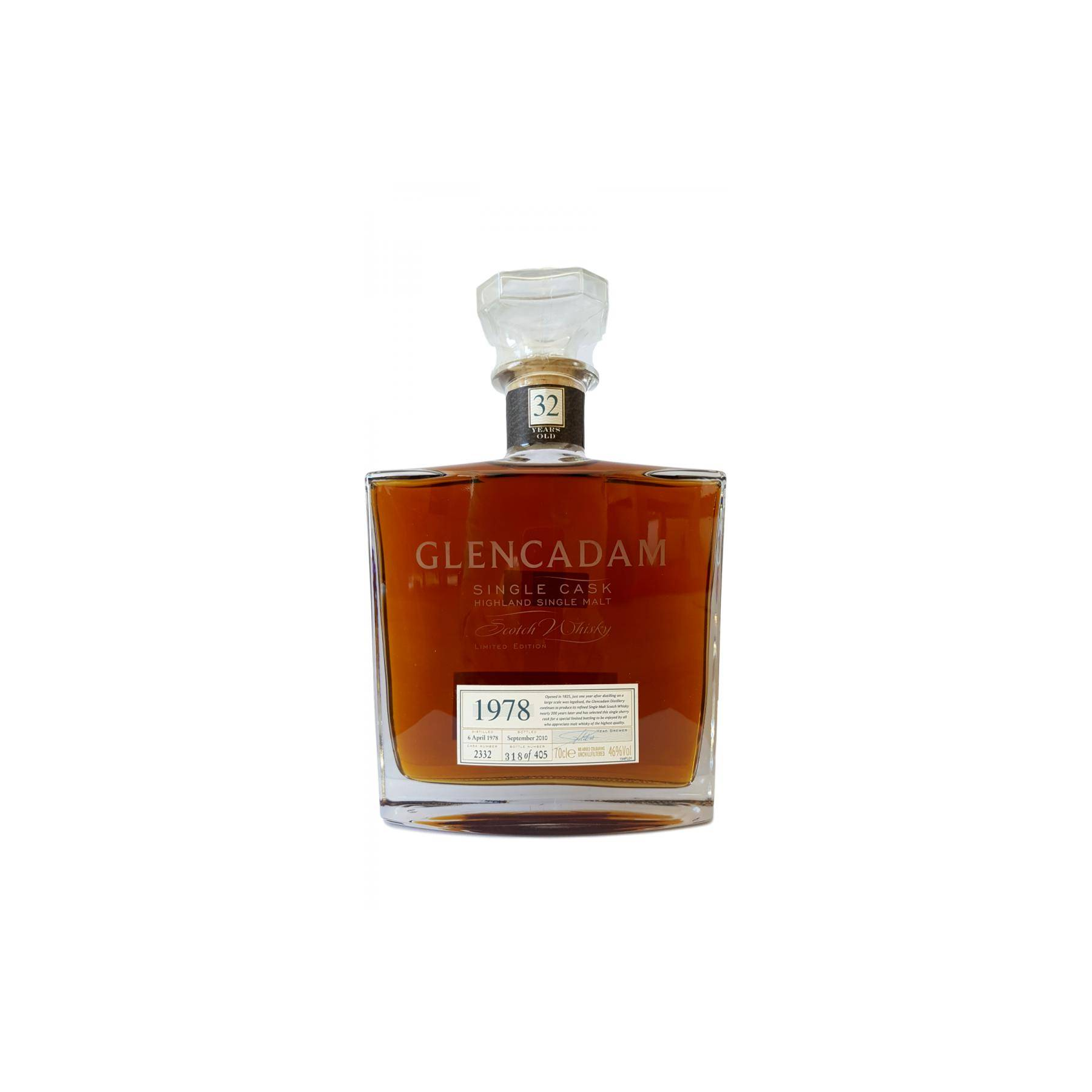 Glencadam Single Cask 1978 32 Years Single Malt Whisky