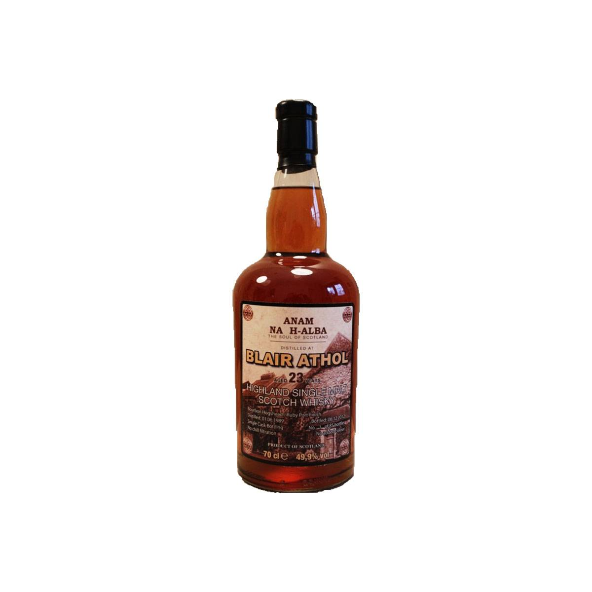 Blair Athol 1989 23 Years Single Malt Whisky