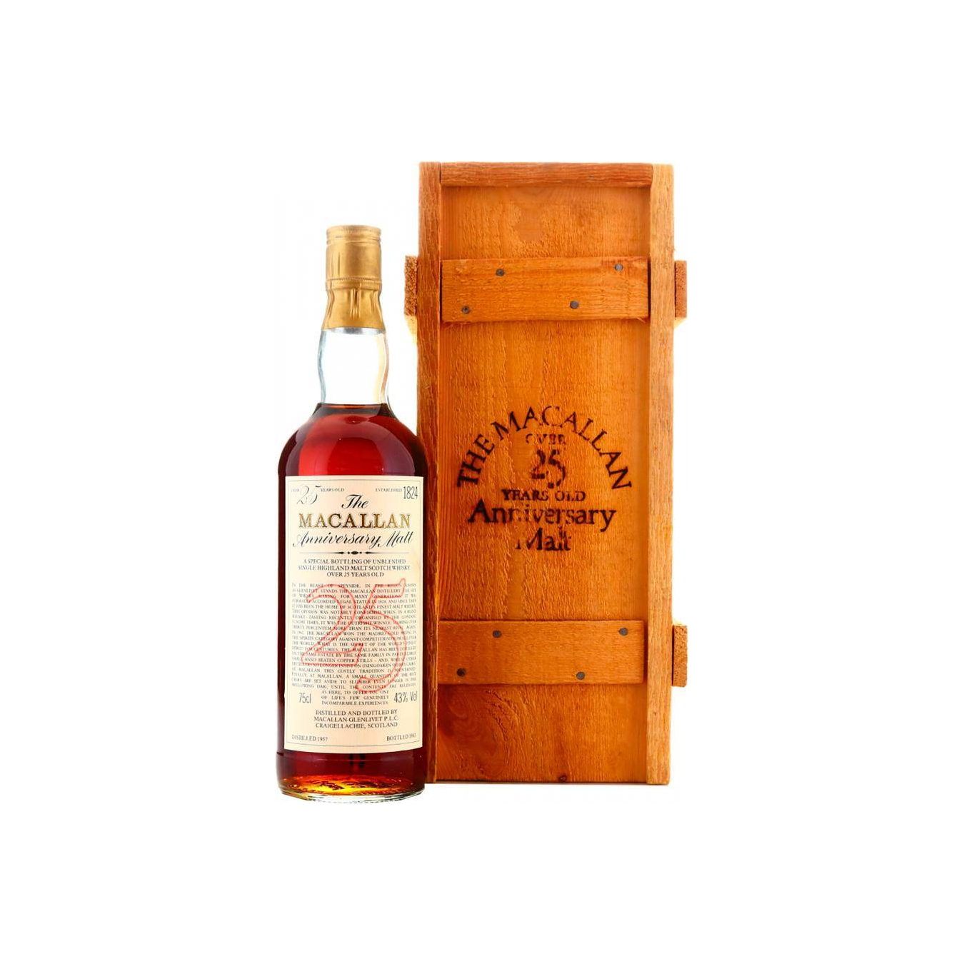 The Macallan 1957 25 Years Single Malt Whisky 2