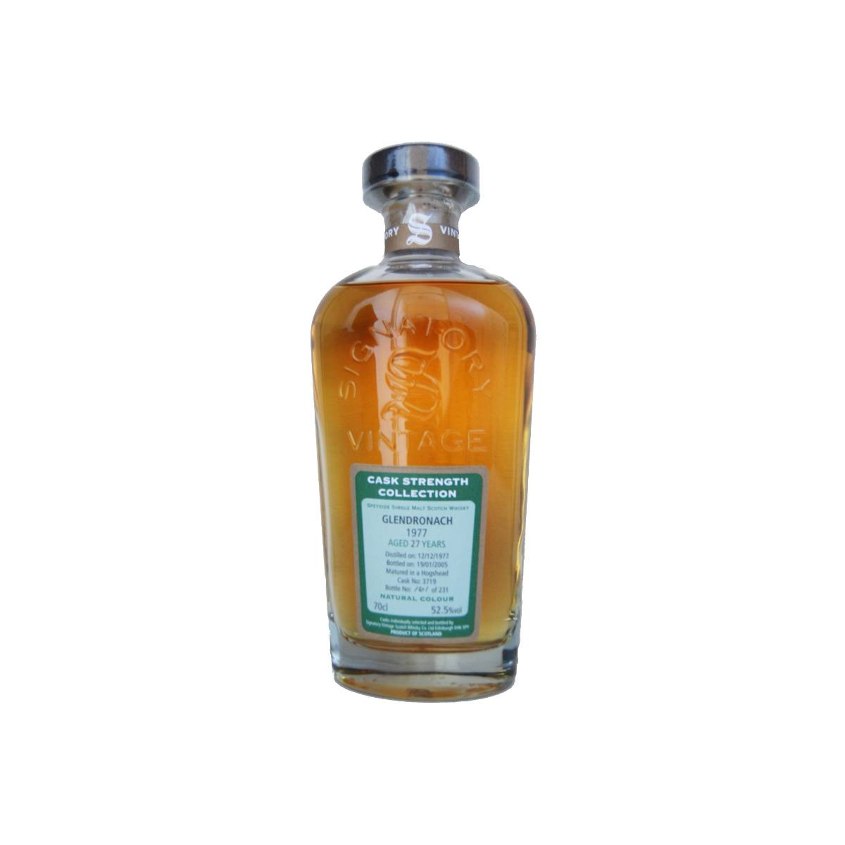 GlenDronach Cask Strength Collection 1977 27 Years Single Malt Whisky