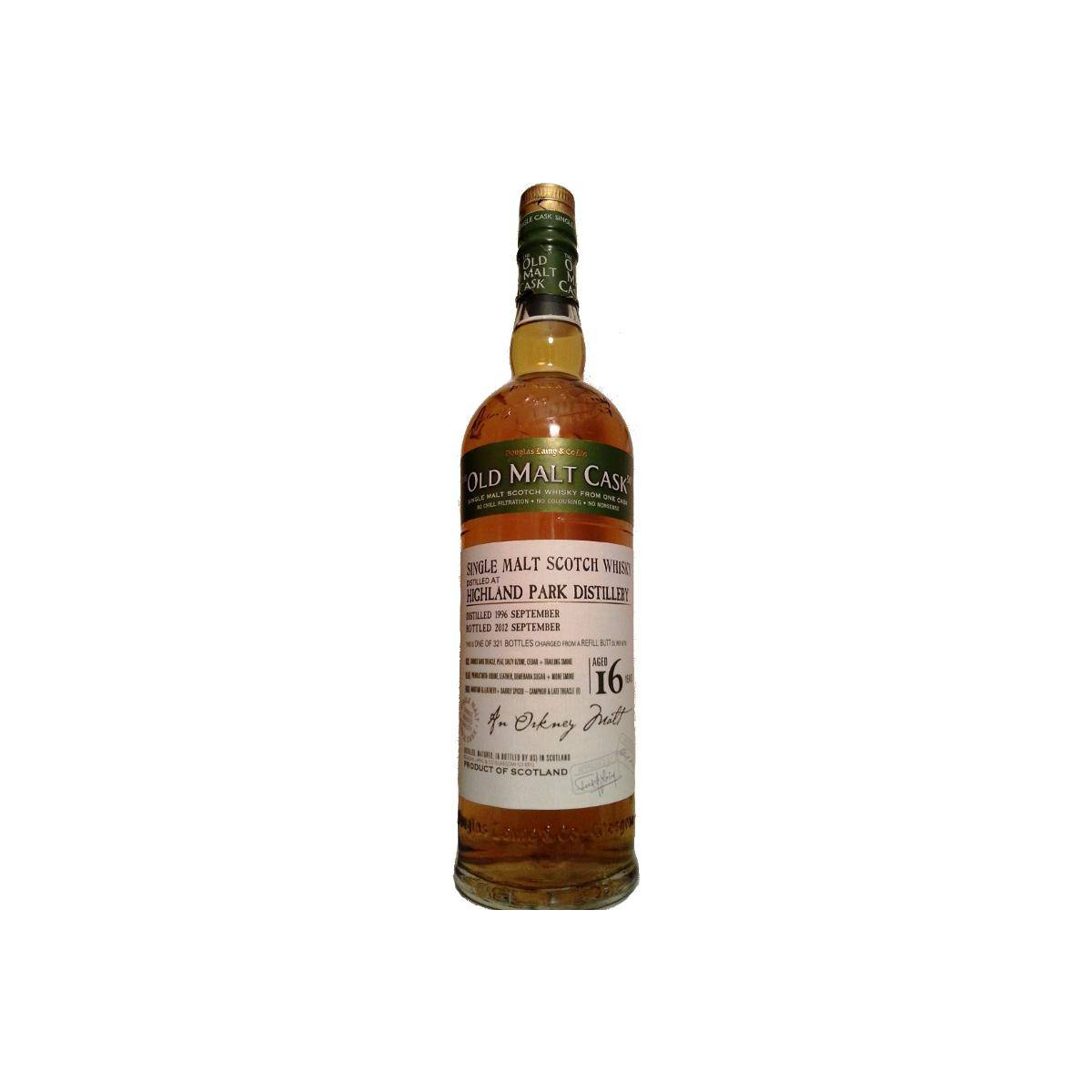 Highland Park Old Malt Cask 1996 16 Years Single Malt Whisky 2