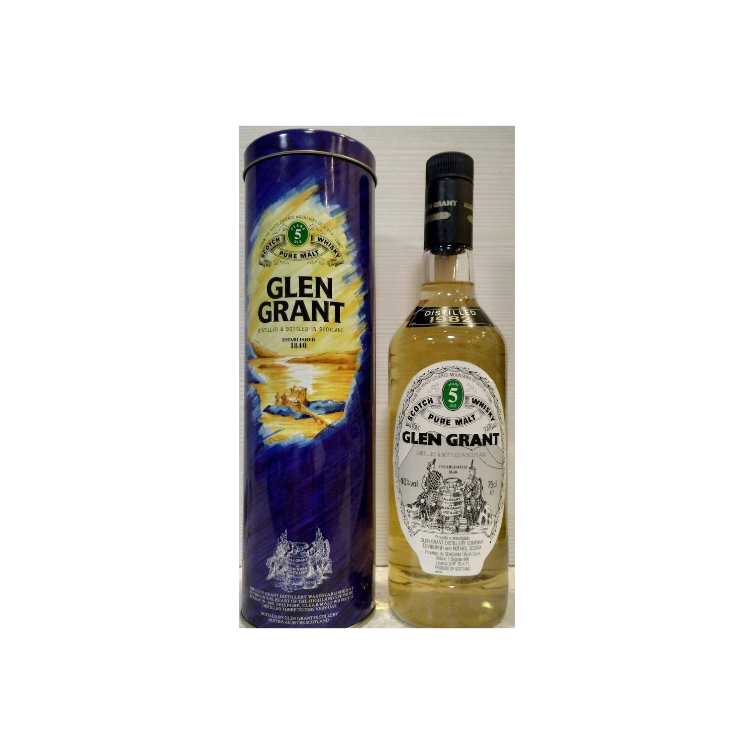 Glen Grant 1982 5 Years Single Malt Whisky 2