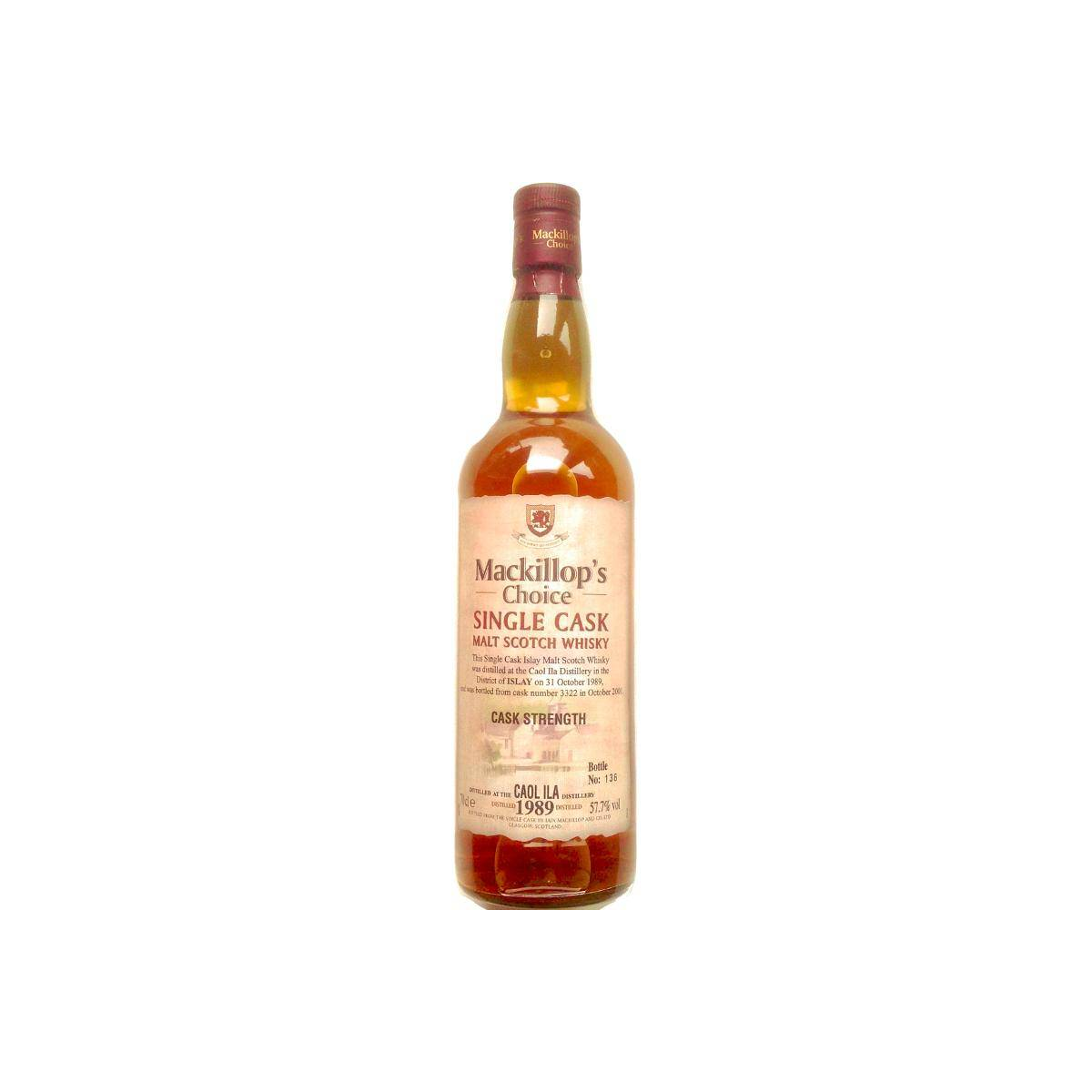 Caol Ila 1989 11 Years Single Malt Whisky