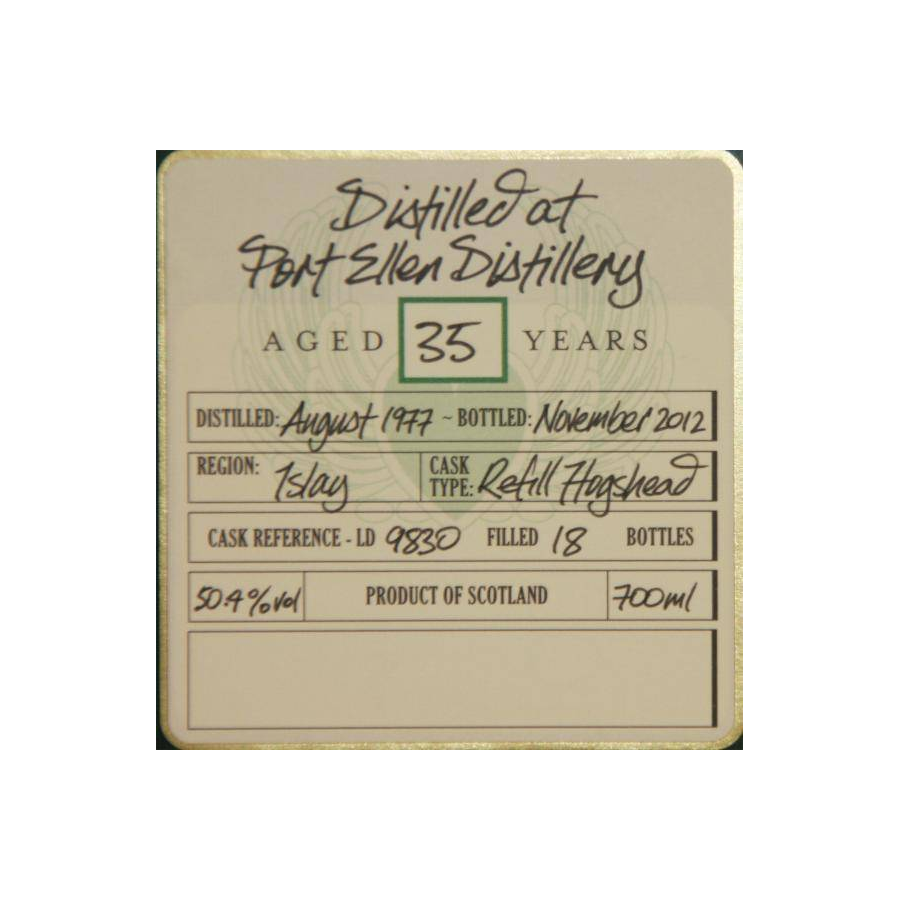 Port Ellen 1977 35 Years Single Malt Whisky 2