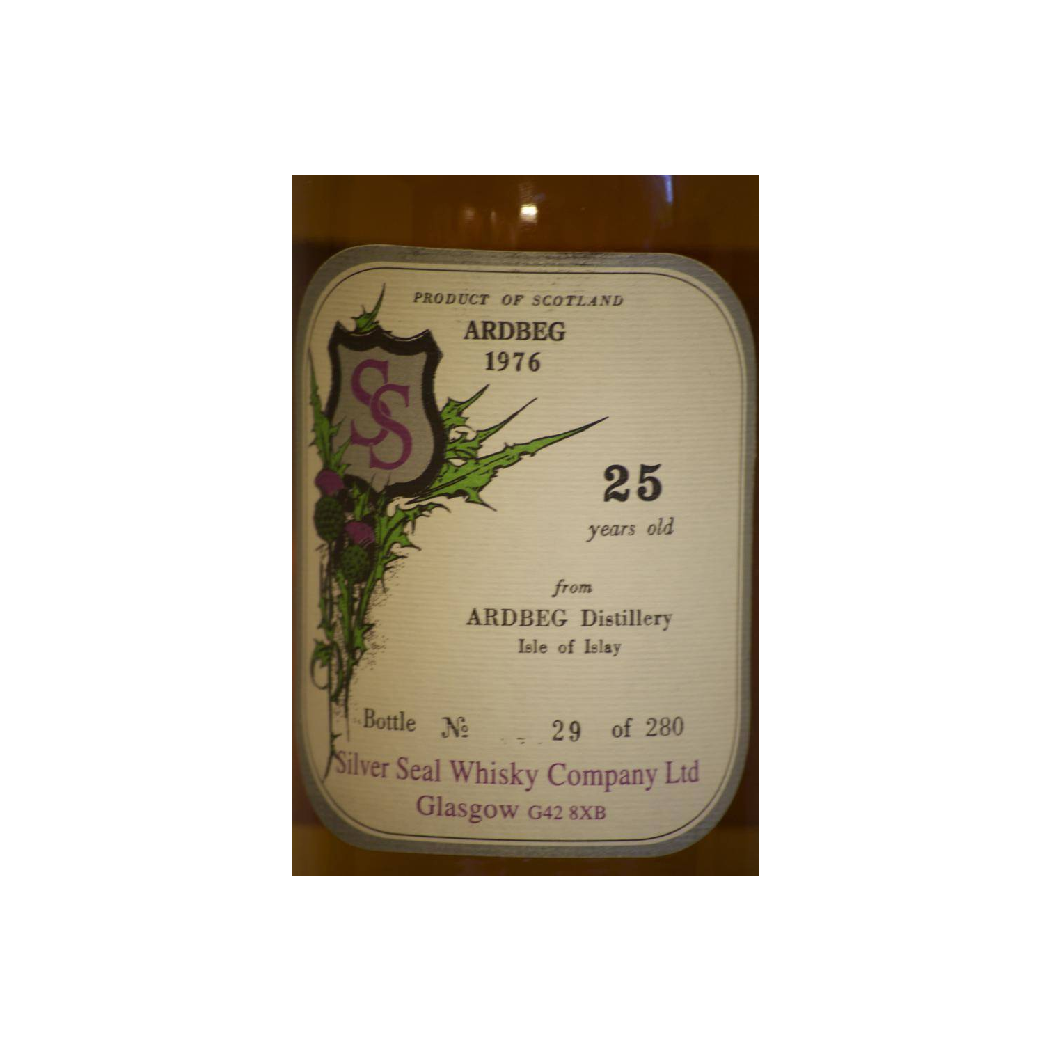 Ardbeg 1976 25 Years Single Malt Whisky 2