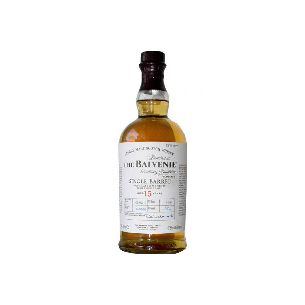 The Balvenie Single Cask 1996 15 Years Single Malt Whisky