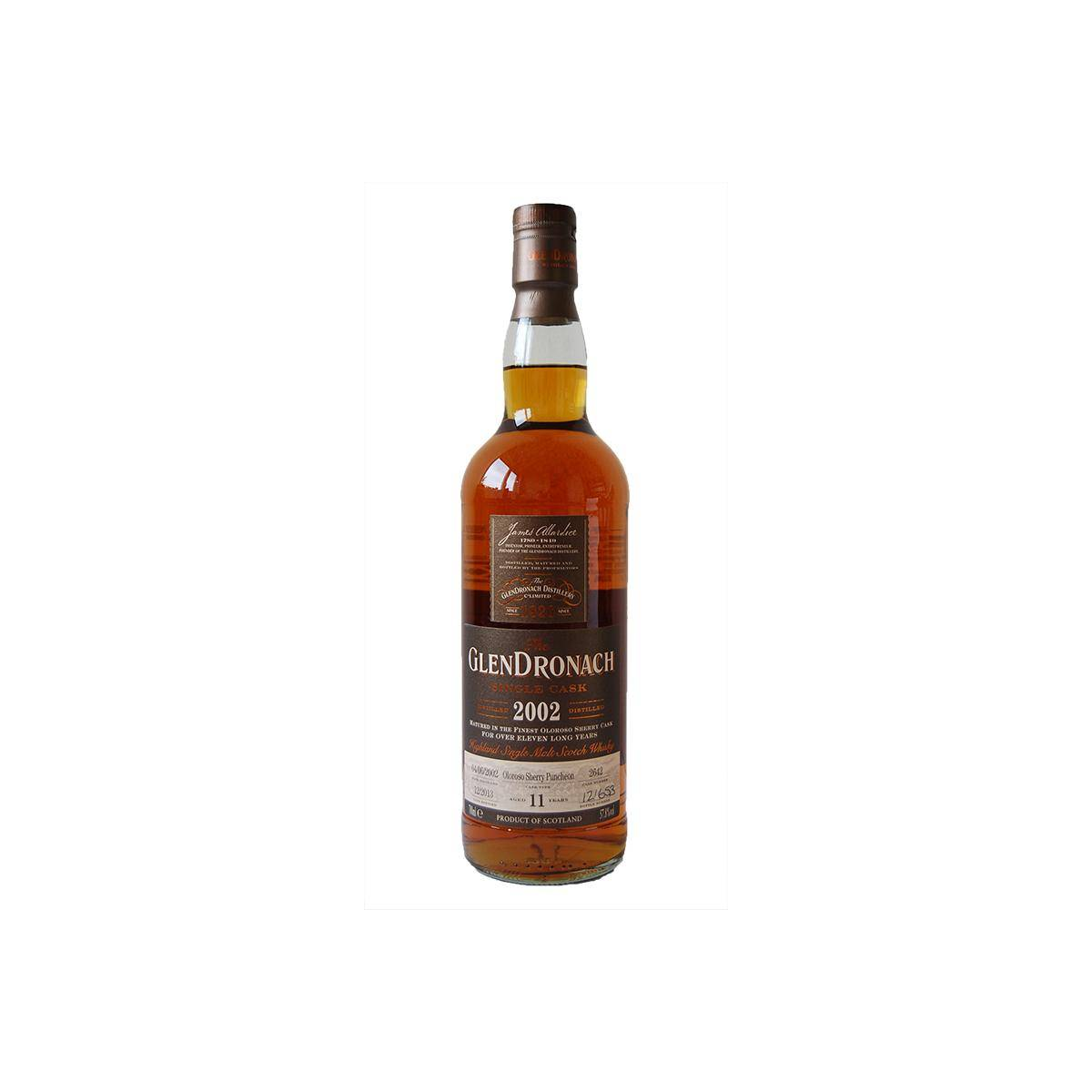 GlenDronach Single Cask 2002 11 Years Single Malt Whisky