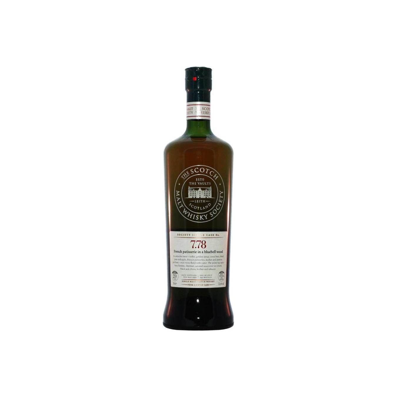 The Scotch Malt Whisky Society 1992 20 Years Single Malt Whisky