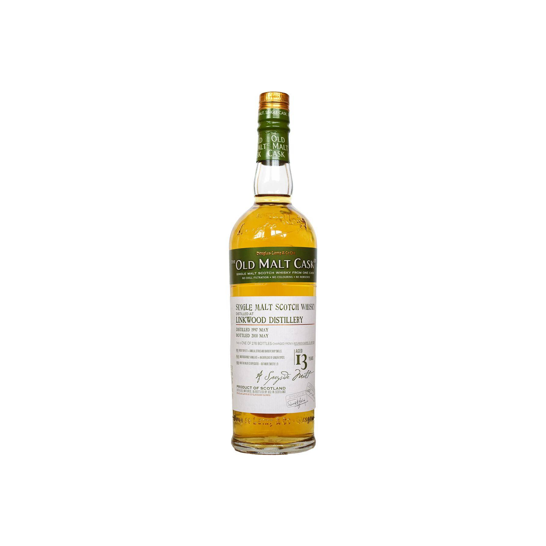 Linkwood Old Malt Cask 1997 13 Years Single Malt Whisky