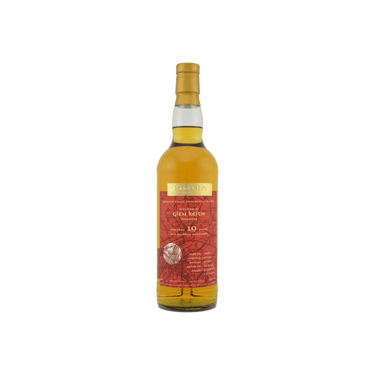 Glen Keith 1992 19 Years Single Malt Whisky