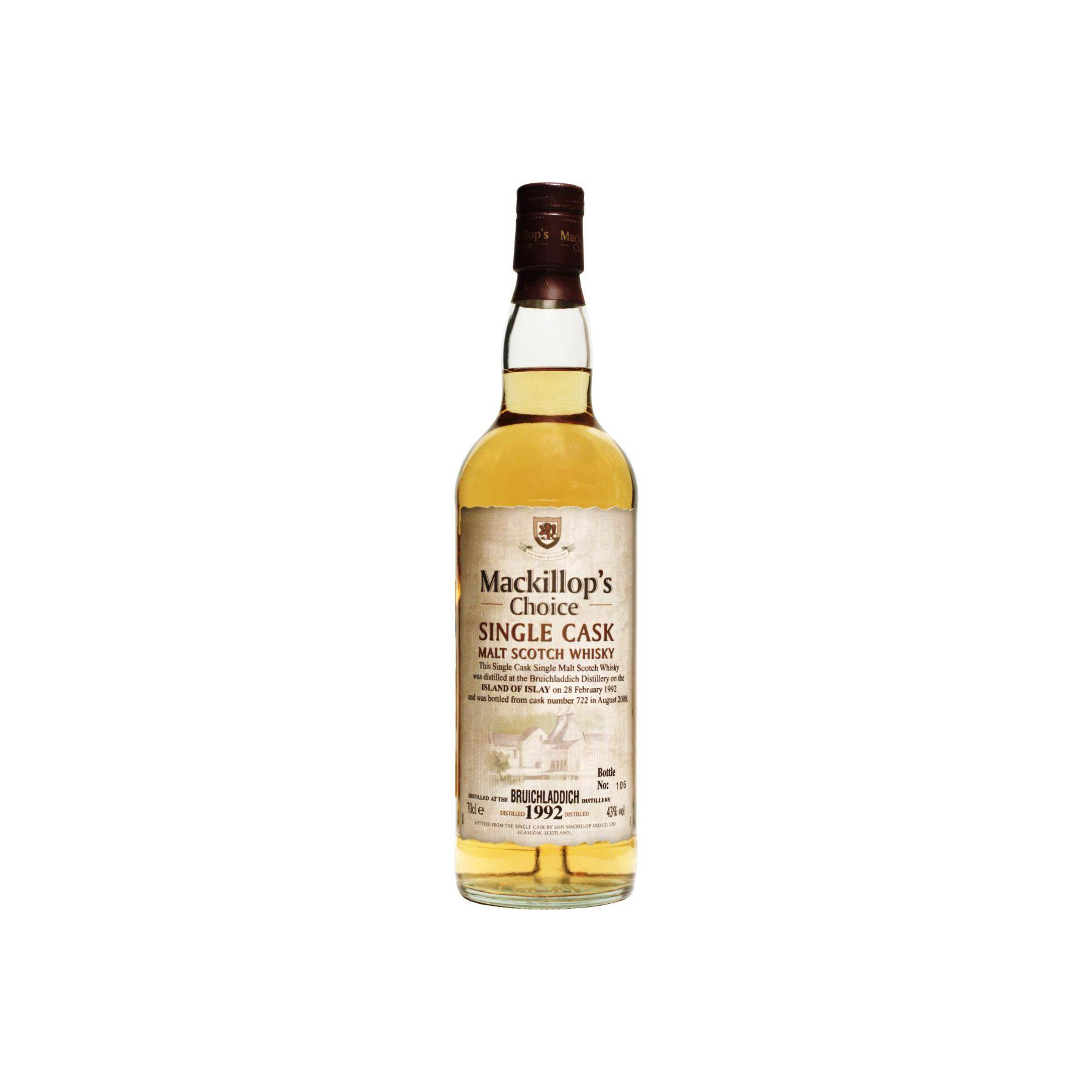 Bruichladdich Single Cask 1992 16 Years Single Malt Whisky 2