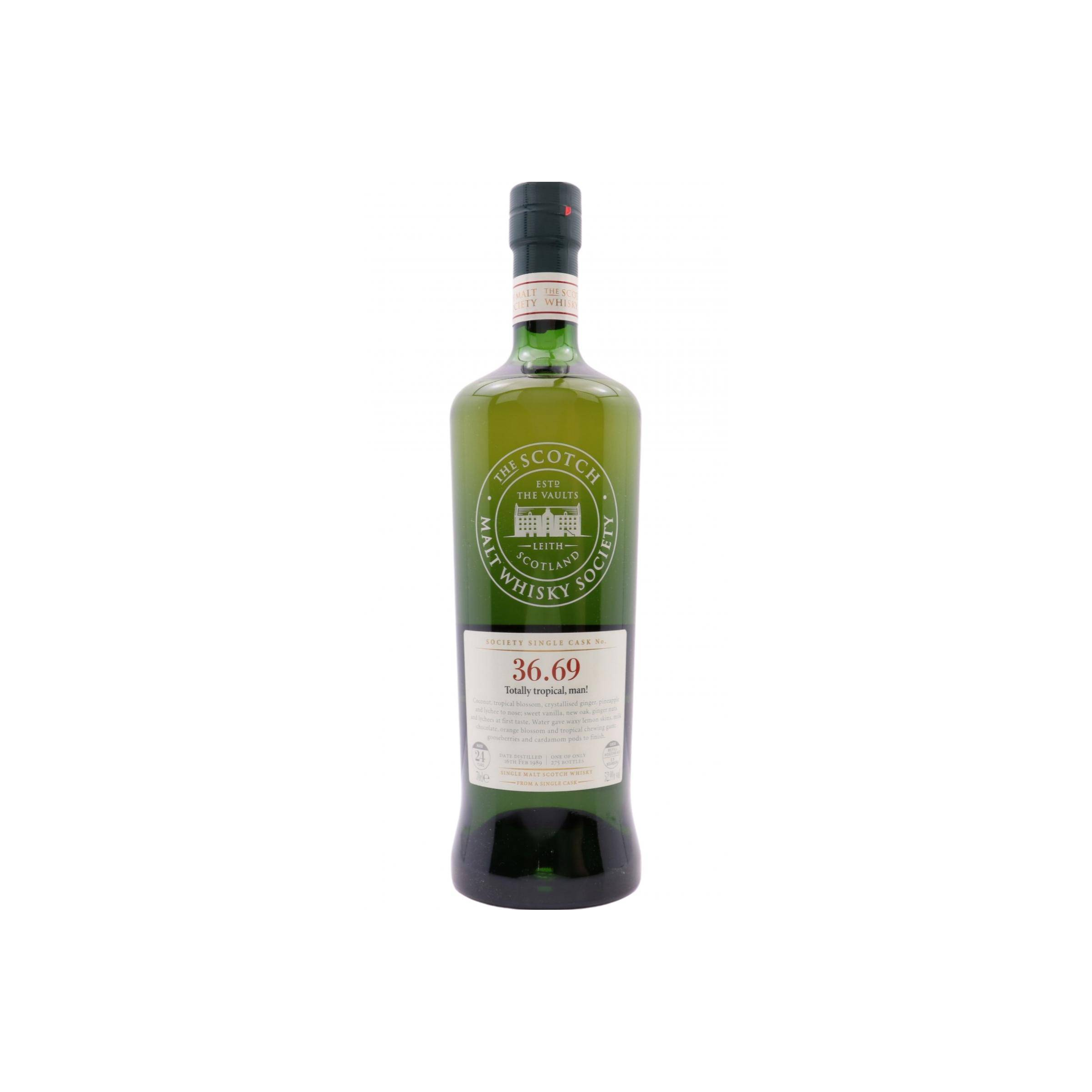 The Scotch Malt Whisky Society 1989 24 Years Single Malt Whisky