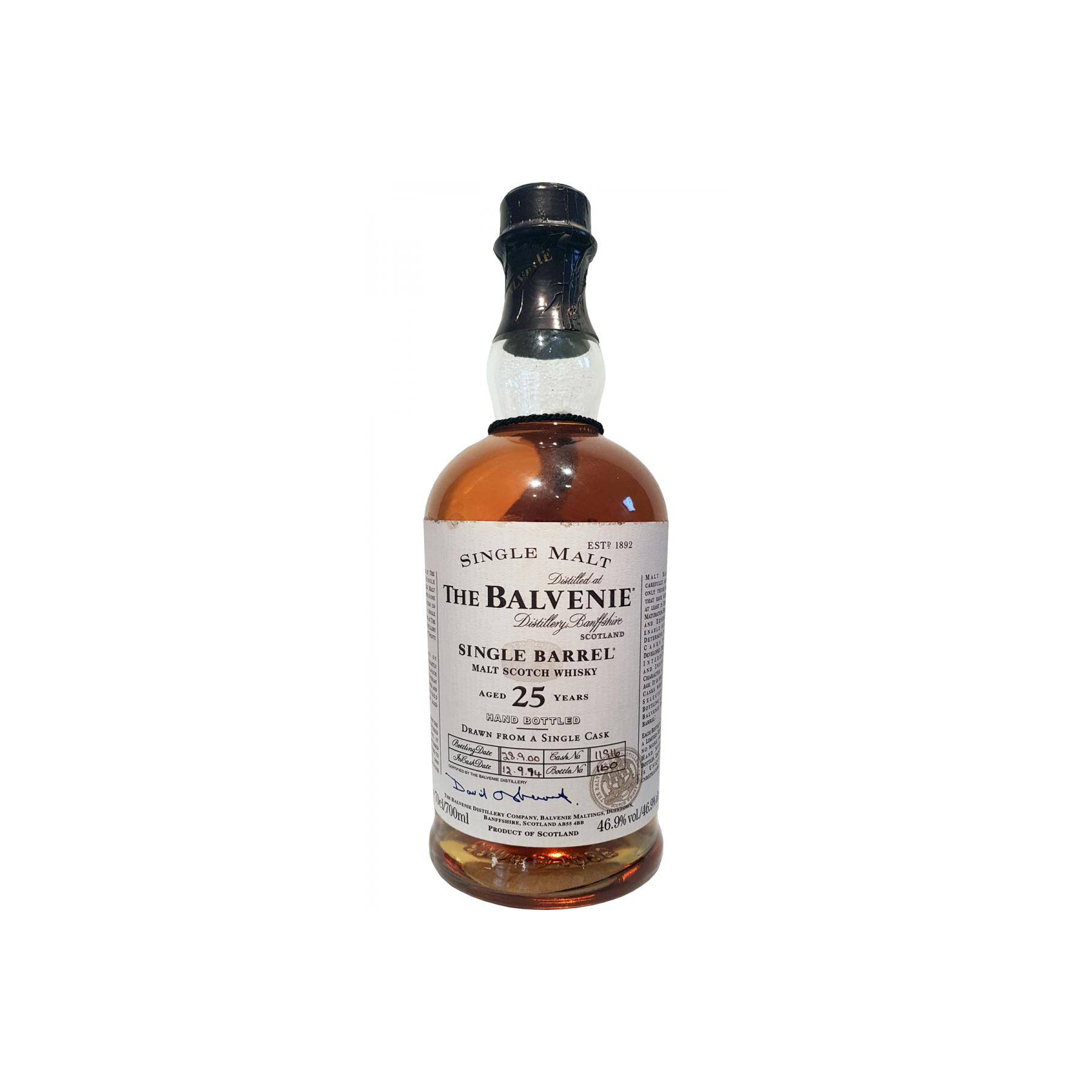 The Balvenie Single Cask 1974 25 Years Single Malt Whisky