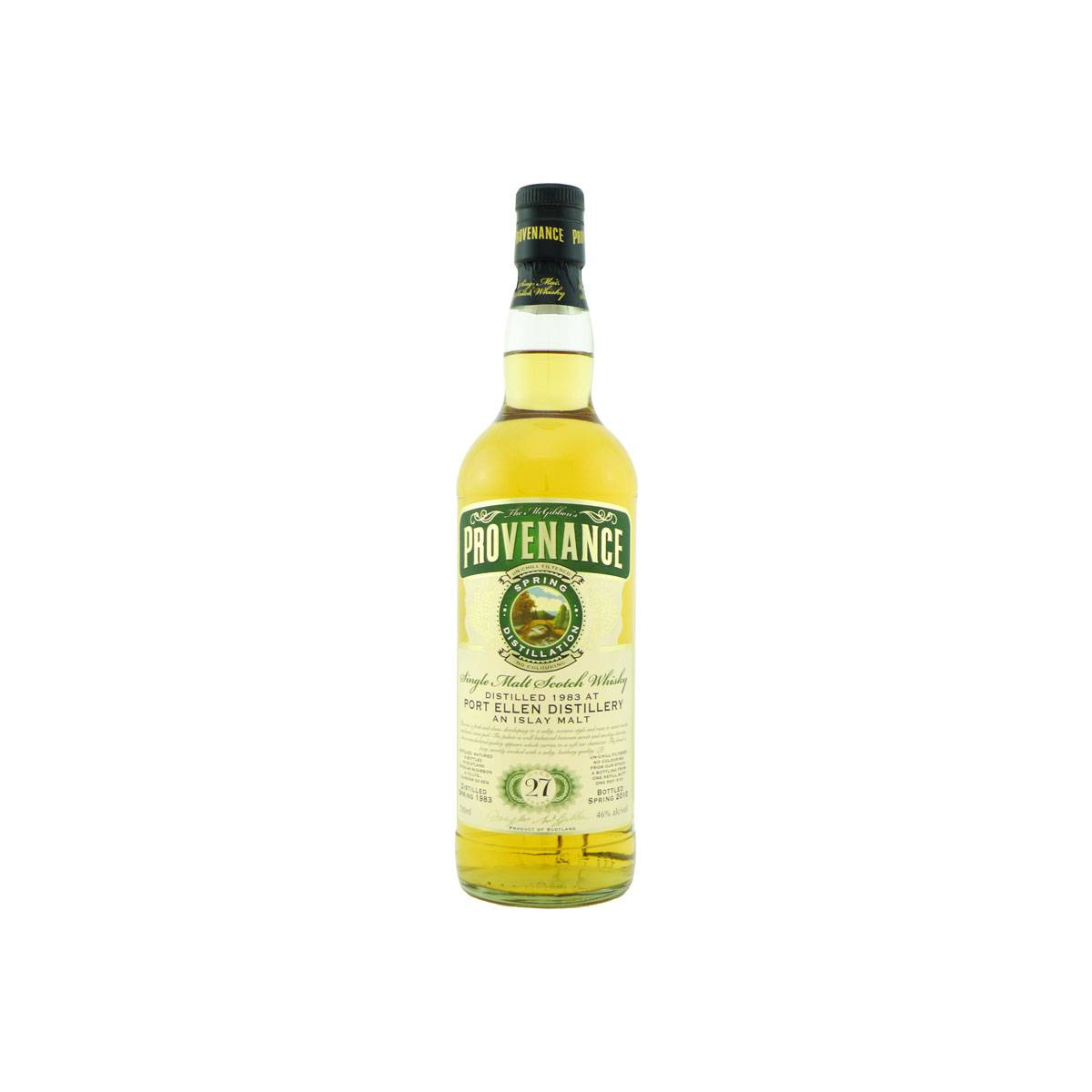 Port Ellen McGibbon's Provenance 1983 27 Years Single Malt Whisky