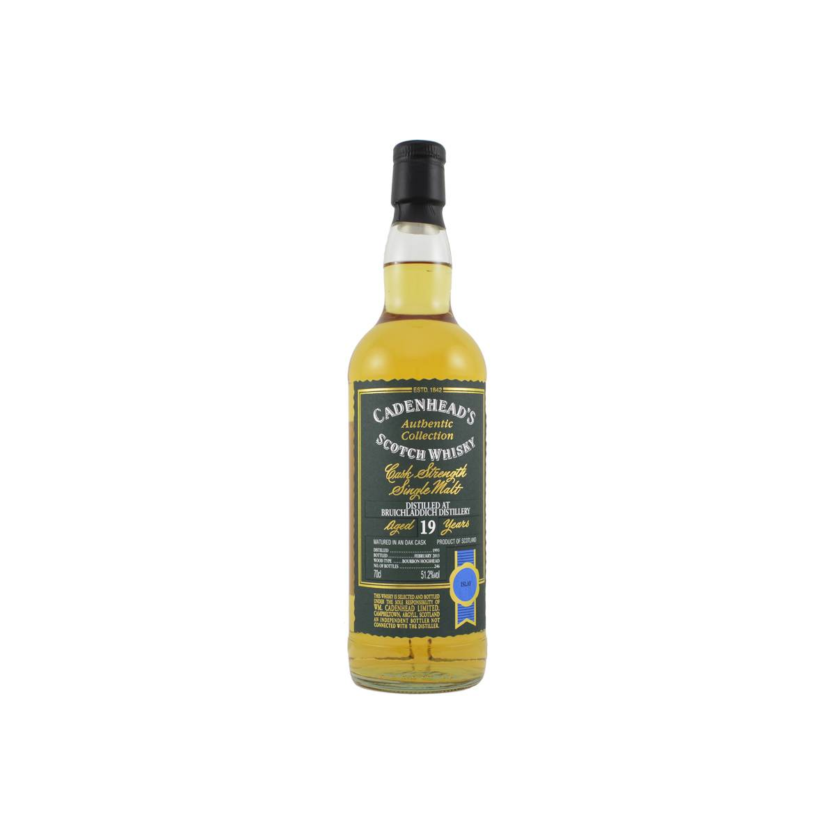 Bruichladdich Authentic Collection 1993 19 Years Single Malt Whisky