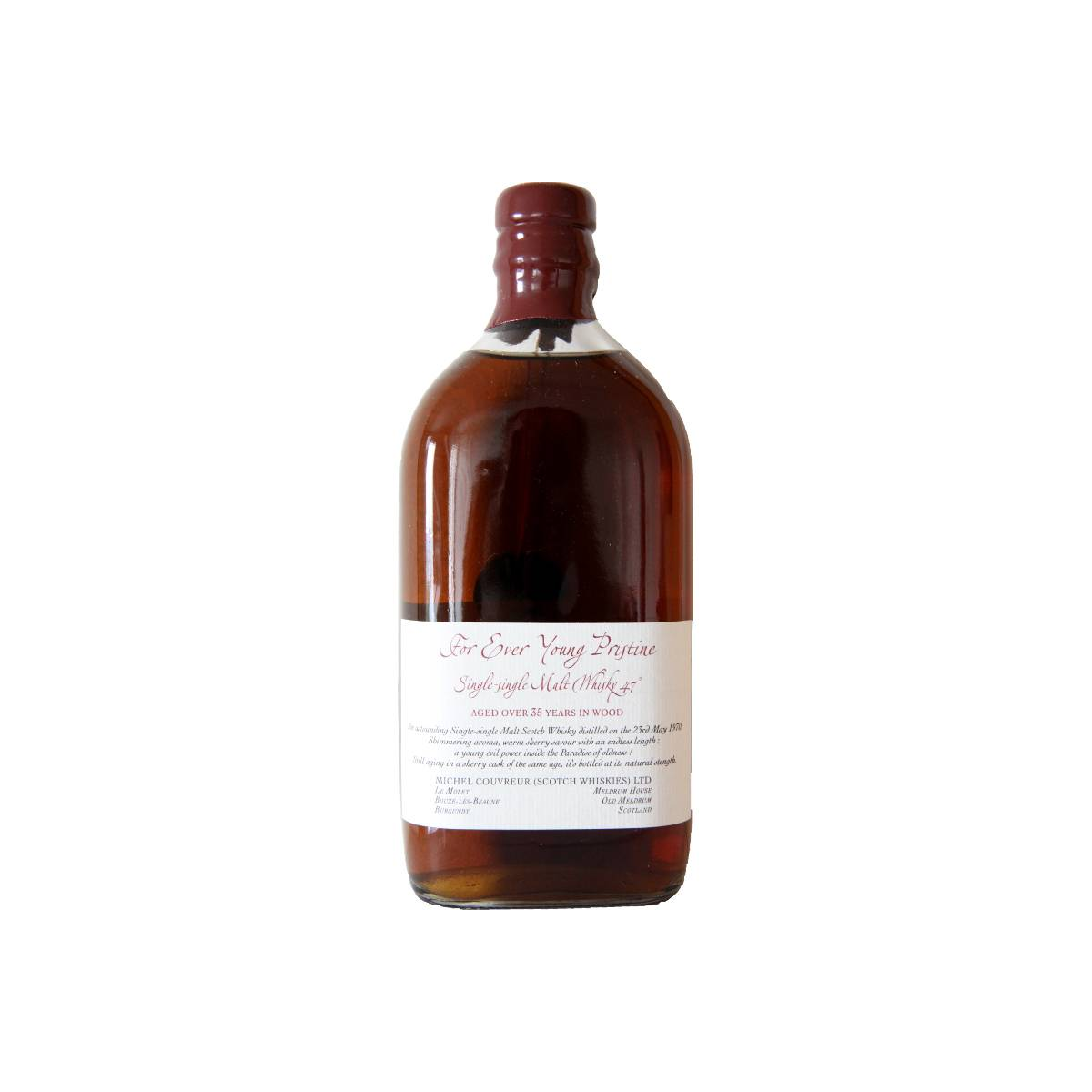 Michel Couvreur 1970 35 Years Single Malt Whisky 3