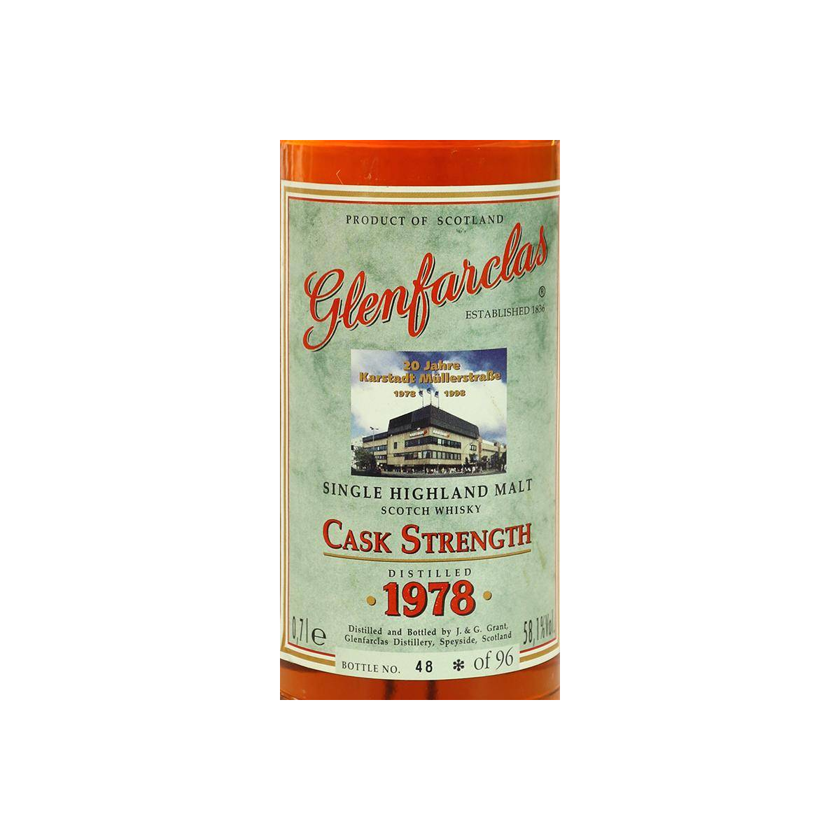 Glenfarclas 1978 20 Years Single Malt Whisky 2