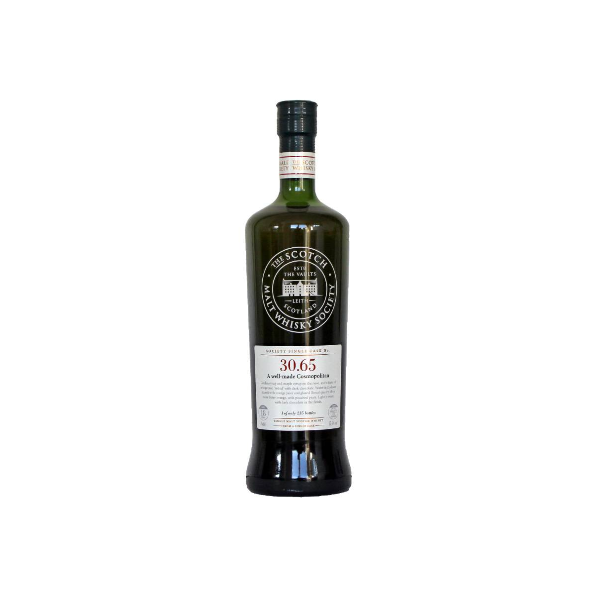 The Scotch Malt Whisky Society 1992 18 Years Single Malt Whisky