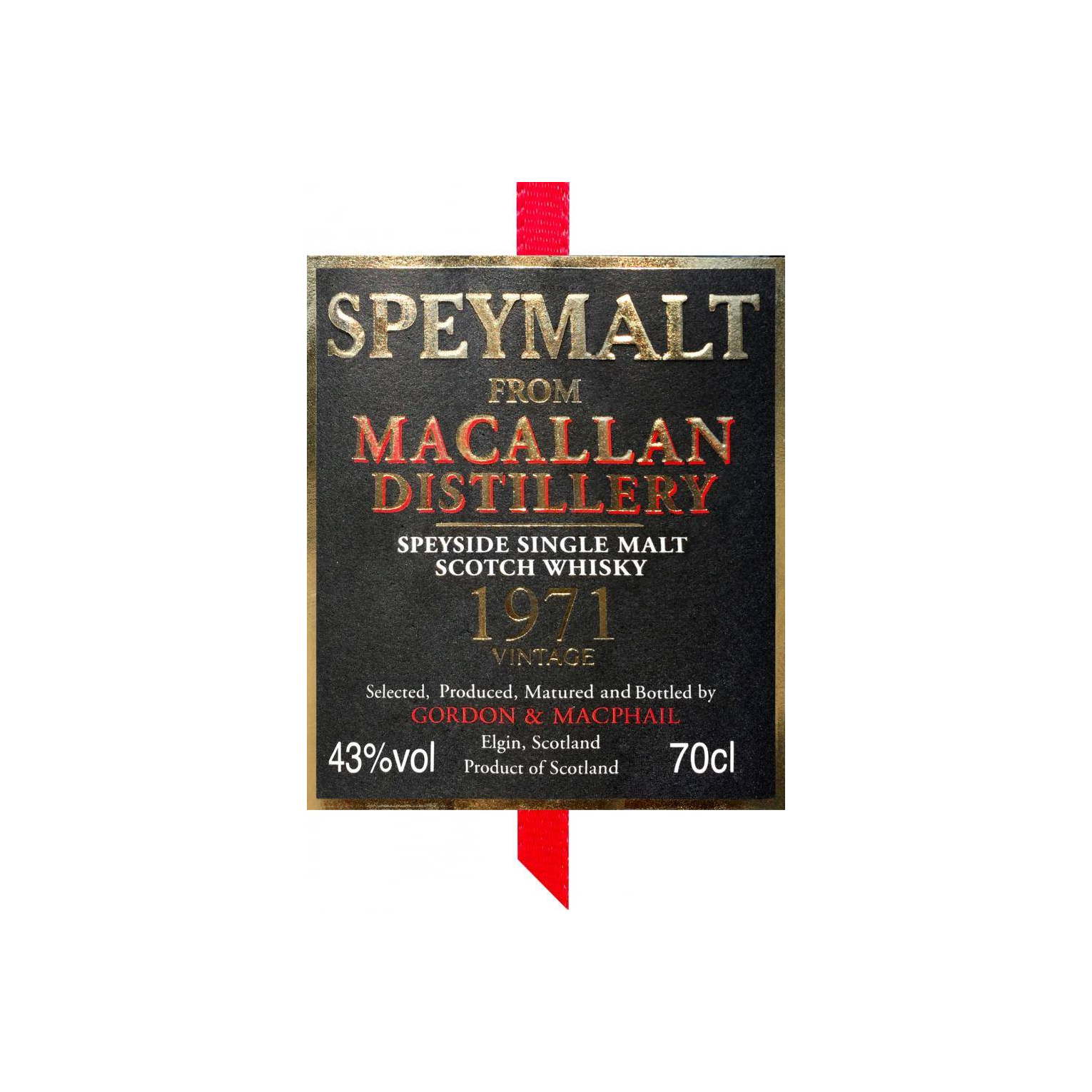 The Macallan 1971 39 Years Single Malt Whisky 3