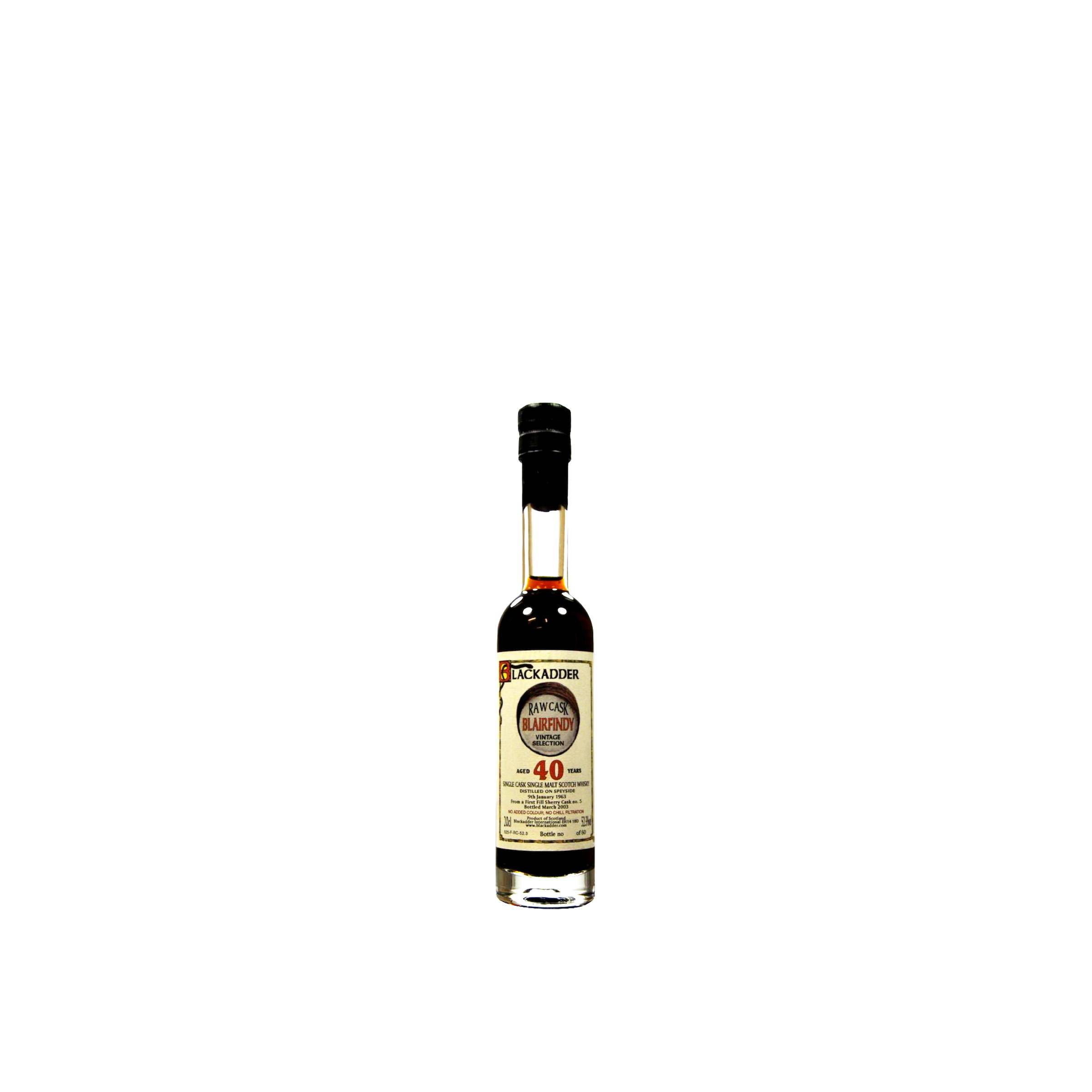 Blackadder Raw Cask 1963 40 Years Single Malt Whisky