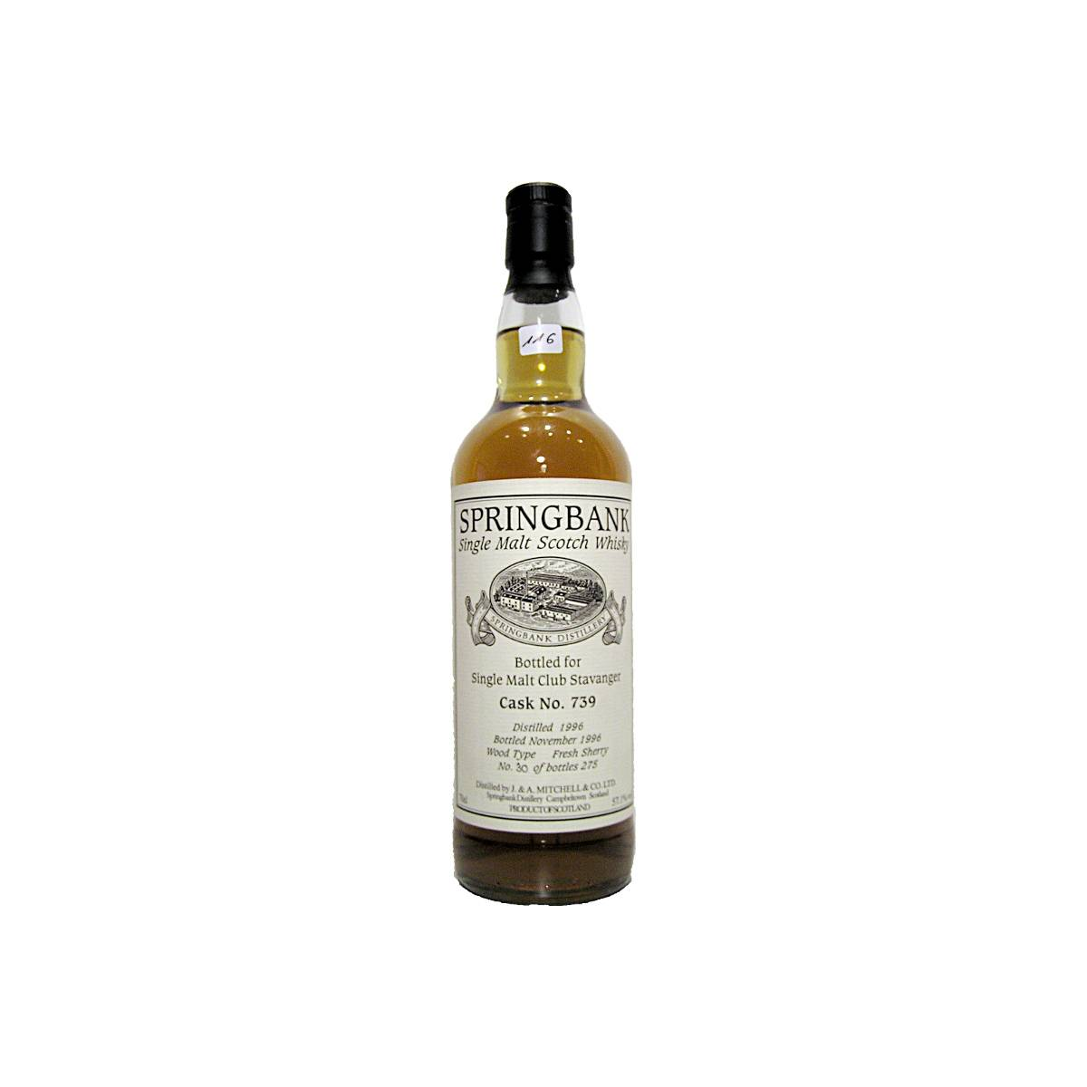 Springbank Private Bottling 1996 10 Years Single Malt Whisky