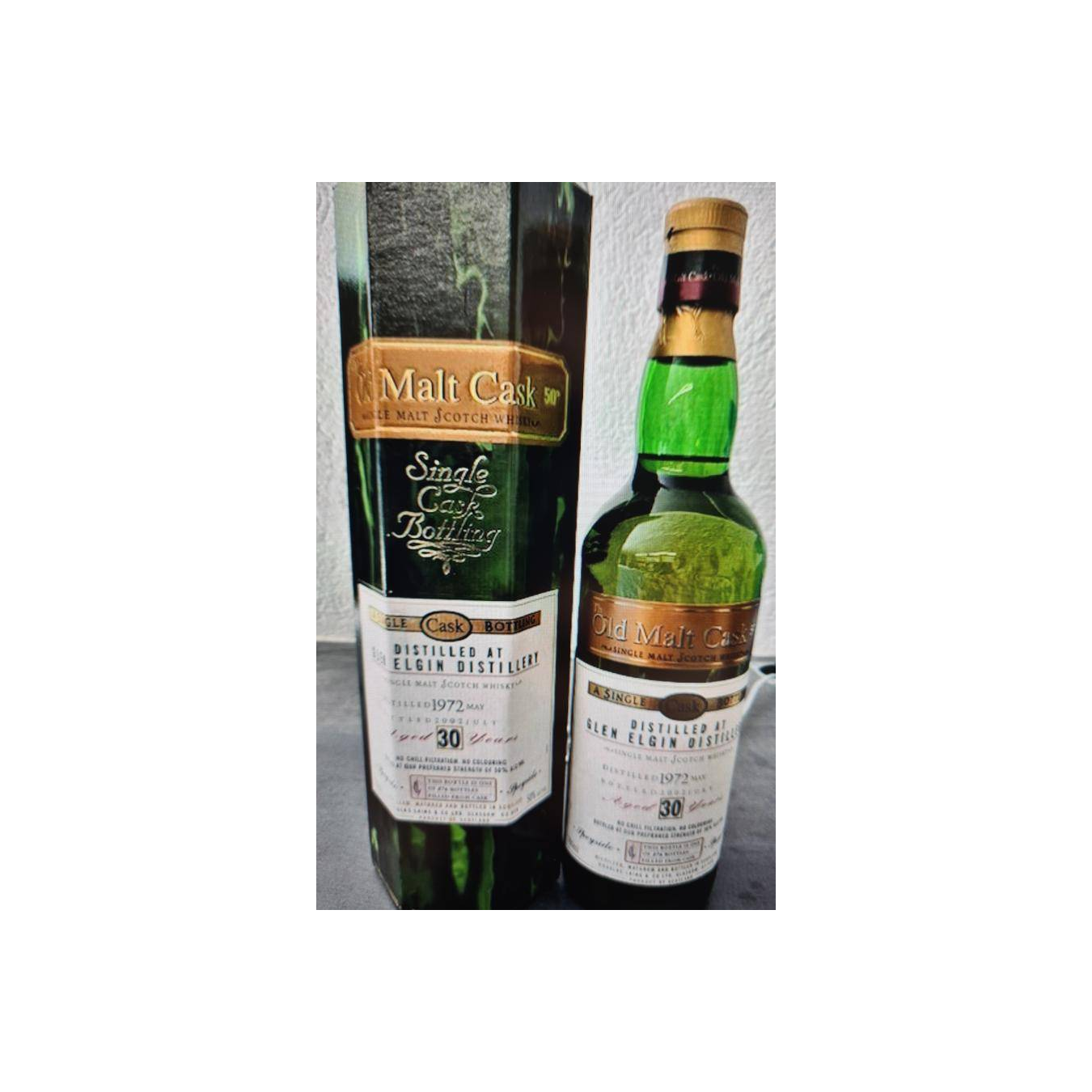 Glen Elgin Old Malt Cask 1972 30 Years Single Malt Whisky 3