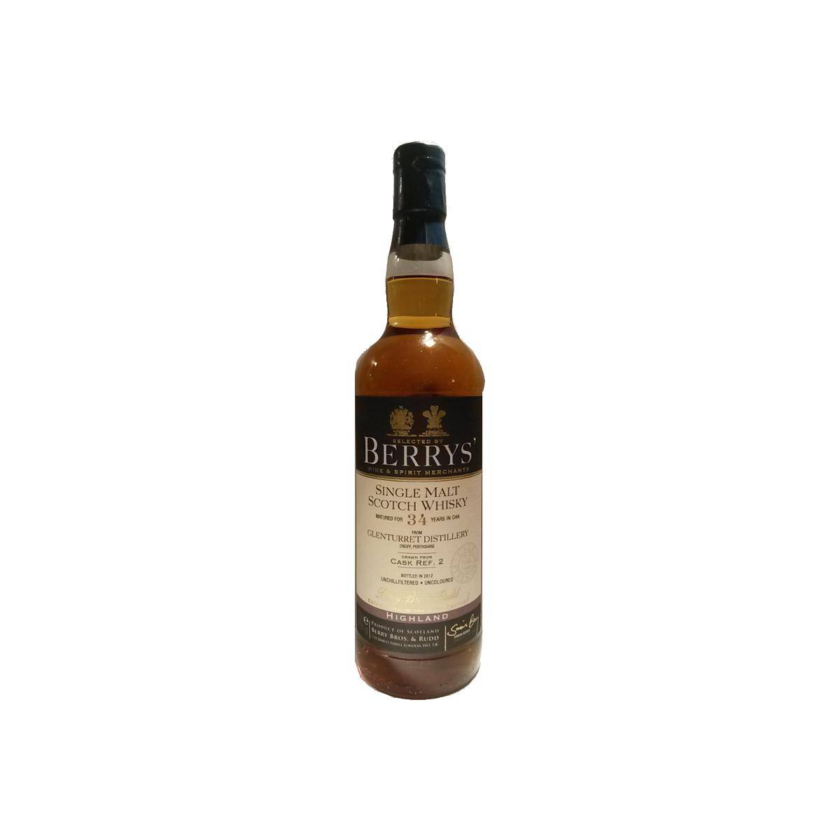 The Glenturret 34 Years Single Malt Whisky