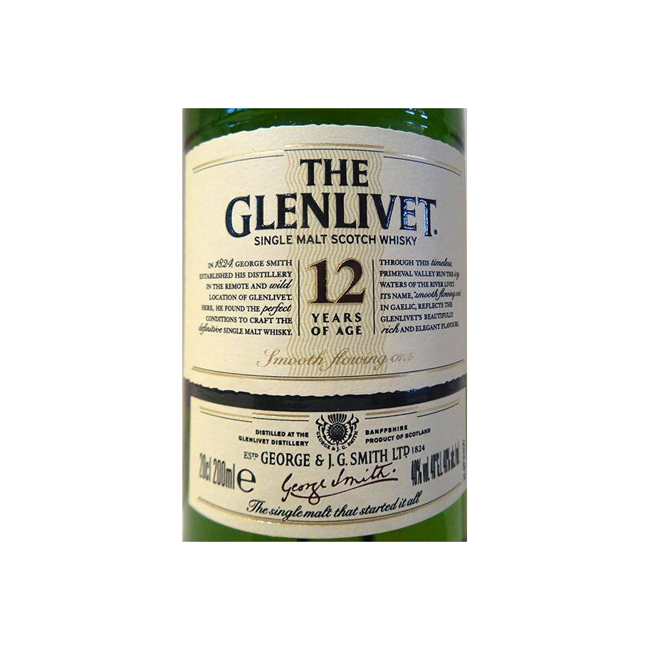 The Glenlivet 12 Years Single Malt Whisky 2