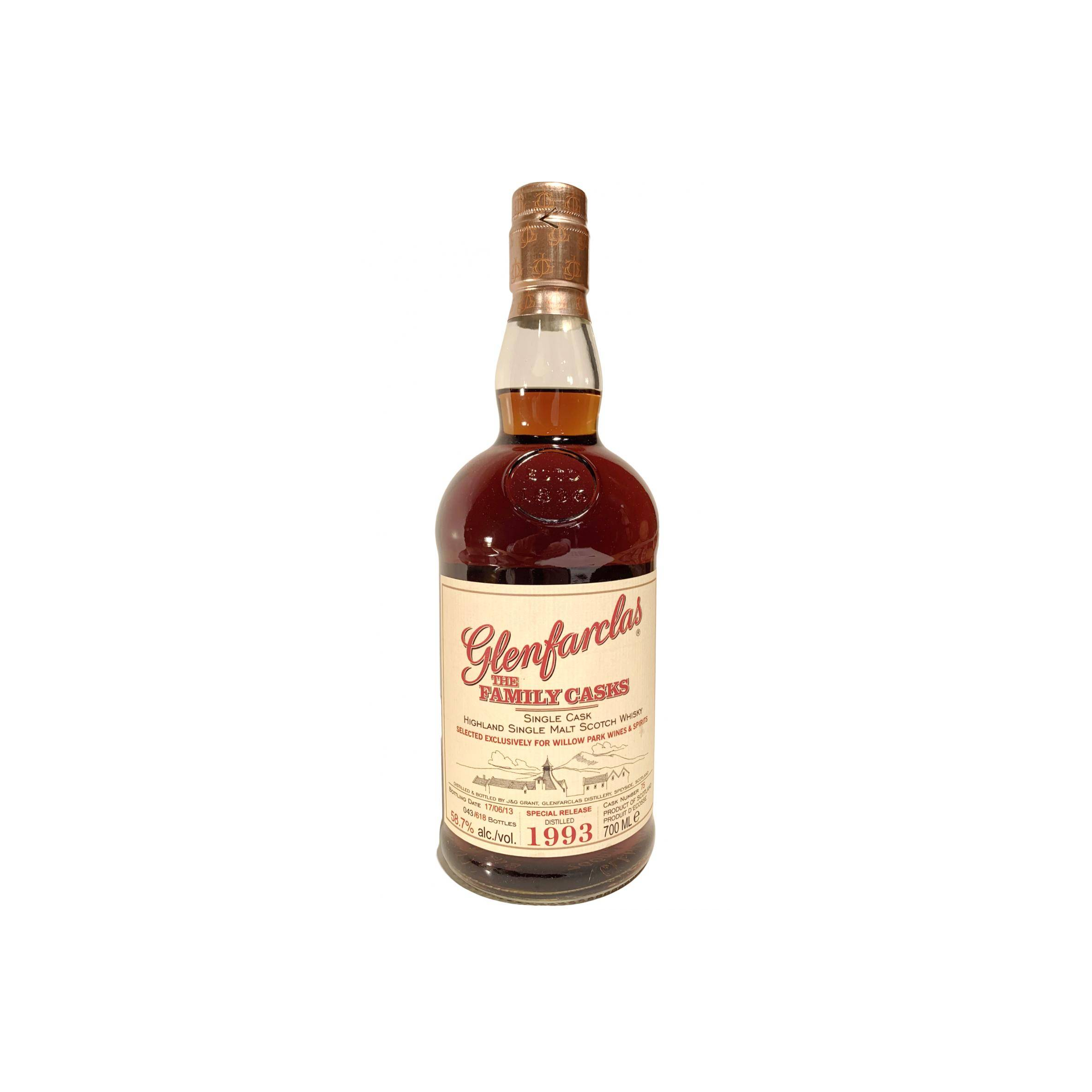 Glenfarclas 1993 20 Years Single Malt Whisky