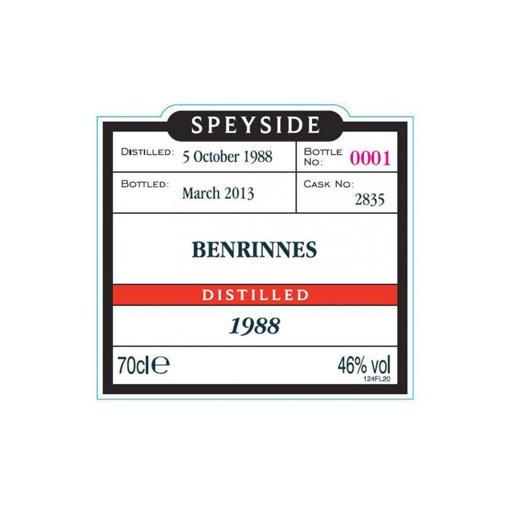 Benrinnes 1988 24 Years Single Malt Whisky 2