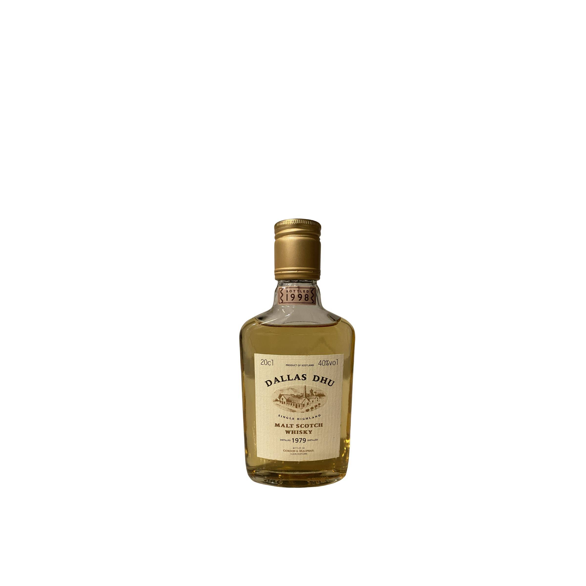 Dallas Dhu Licensed Bottling 1979 19 Years Single Malt Whisky