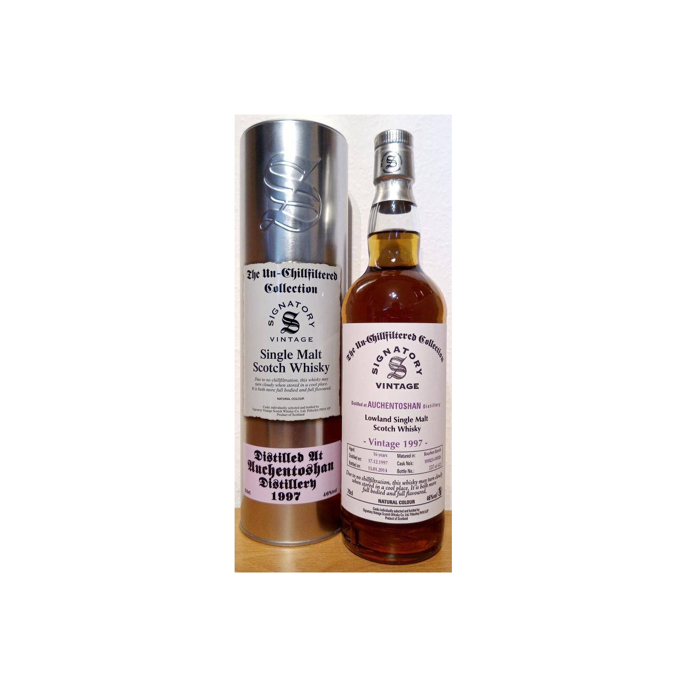 Auchentoshan The Un-Chillfiltered Collection 1997 16 Years Single Malt Whisky 3