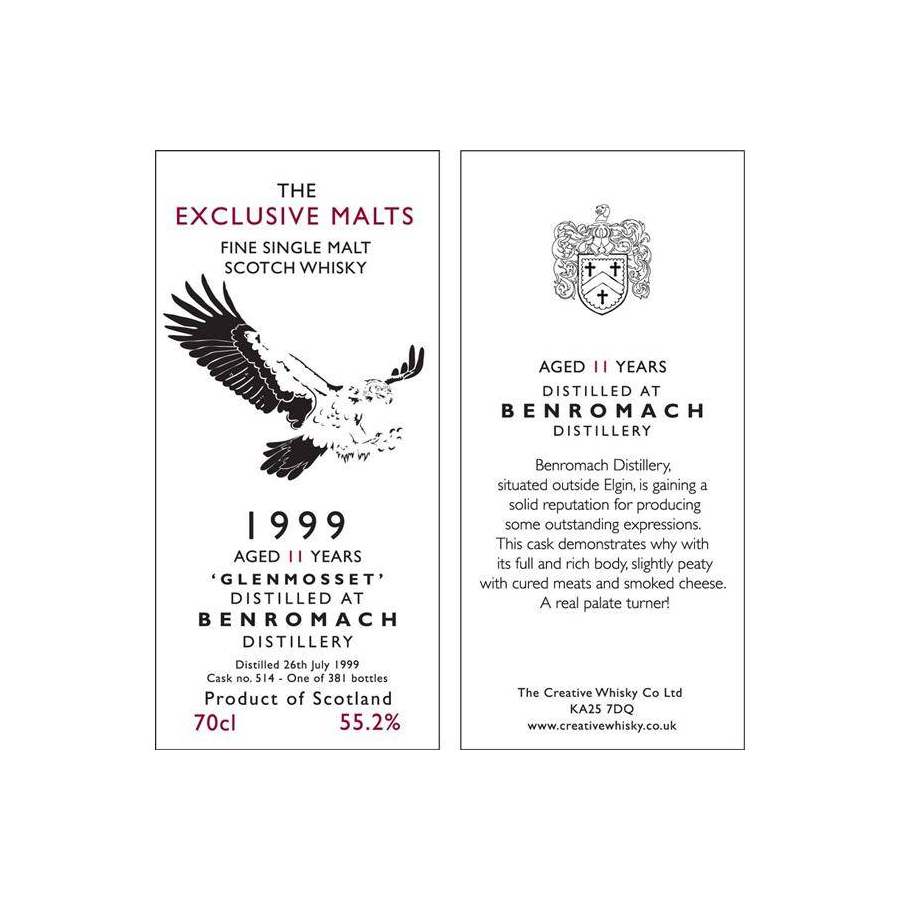 Benromach 1999 11 Years Single Malt Whisky 2