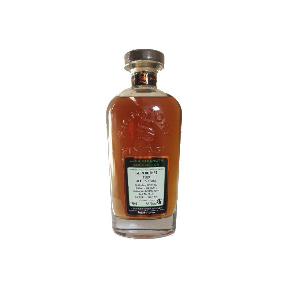 The Glenrothes Cask Strength Collection 1989 22 Years Single Malt Whisky