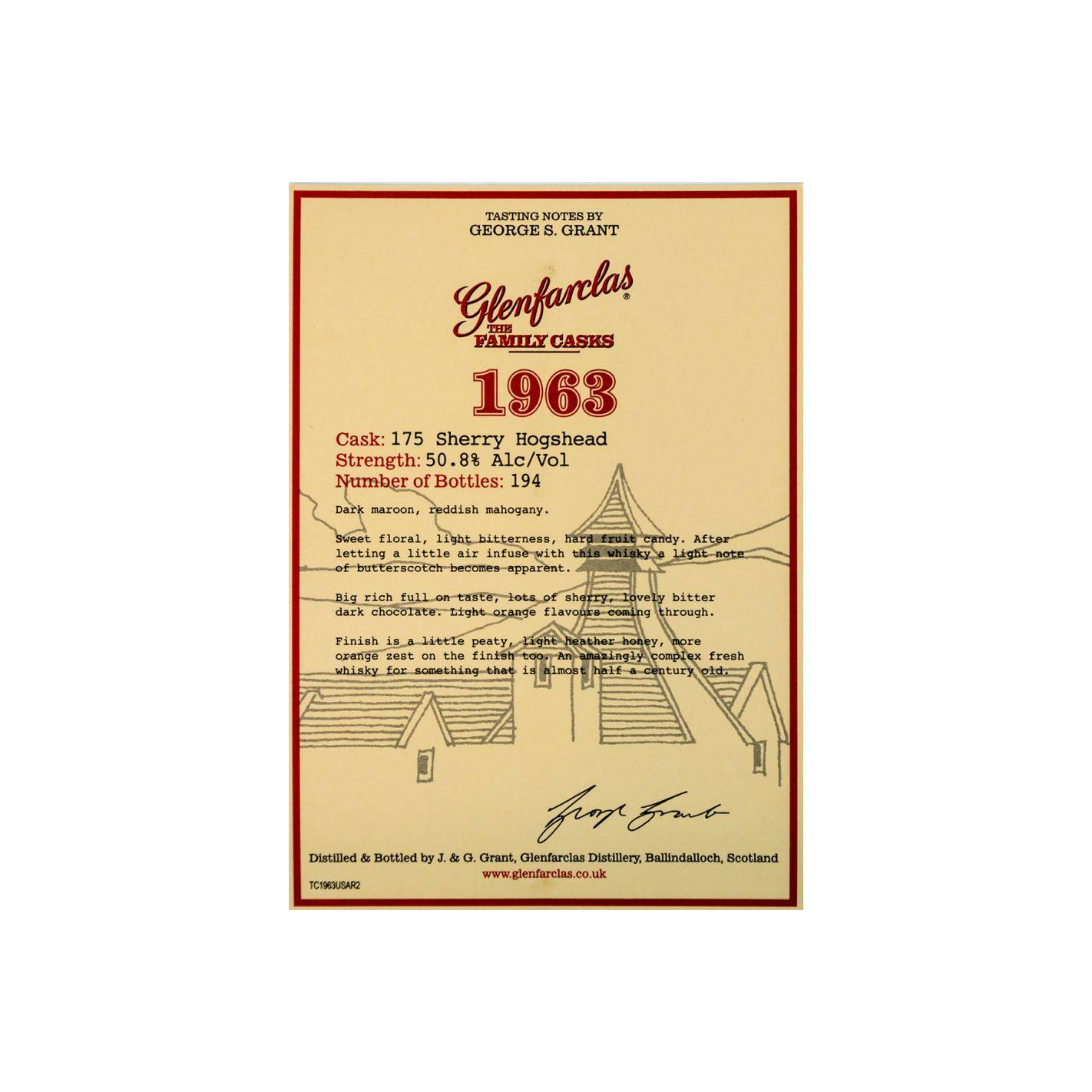 Glenfarclas 1963 48 Years Single Malt Whisky 3
